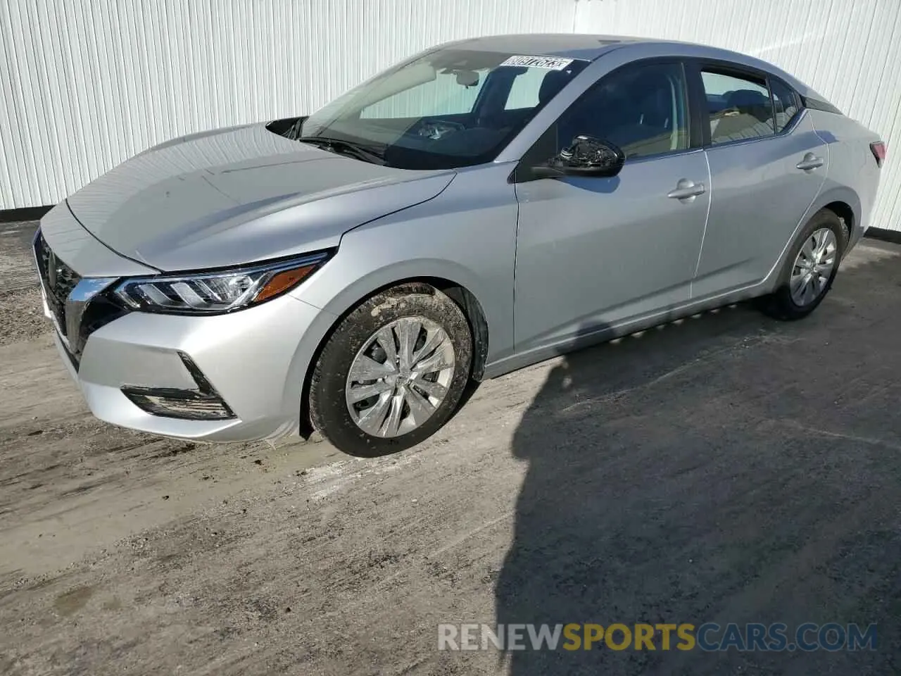 1 Photograph of a damaged car 3N1AB8BV2NY278145 NISSAN SENTRA 2022