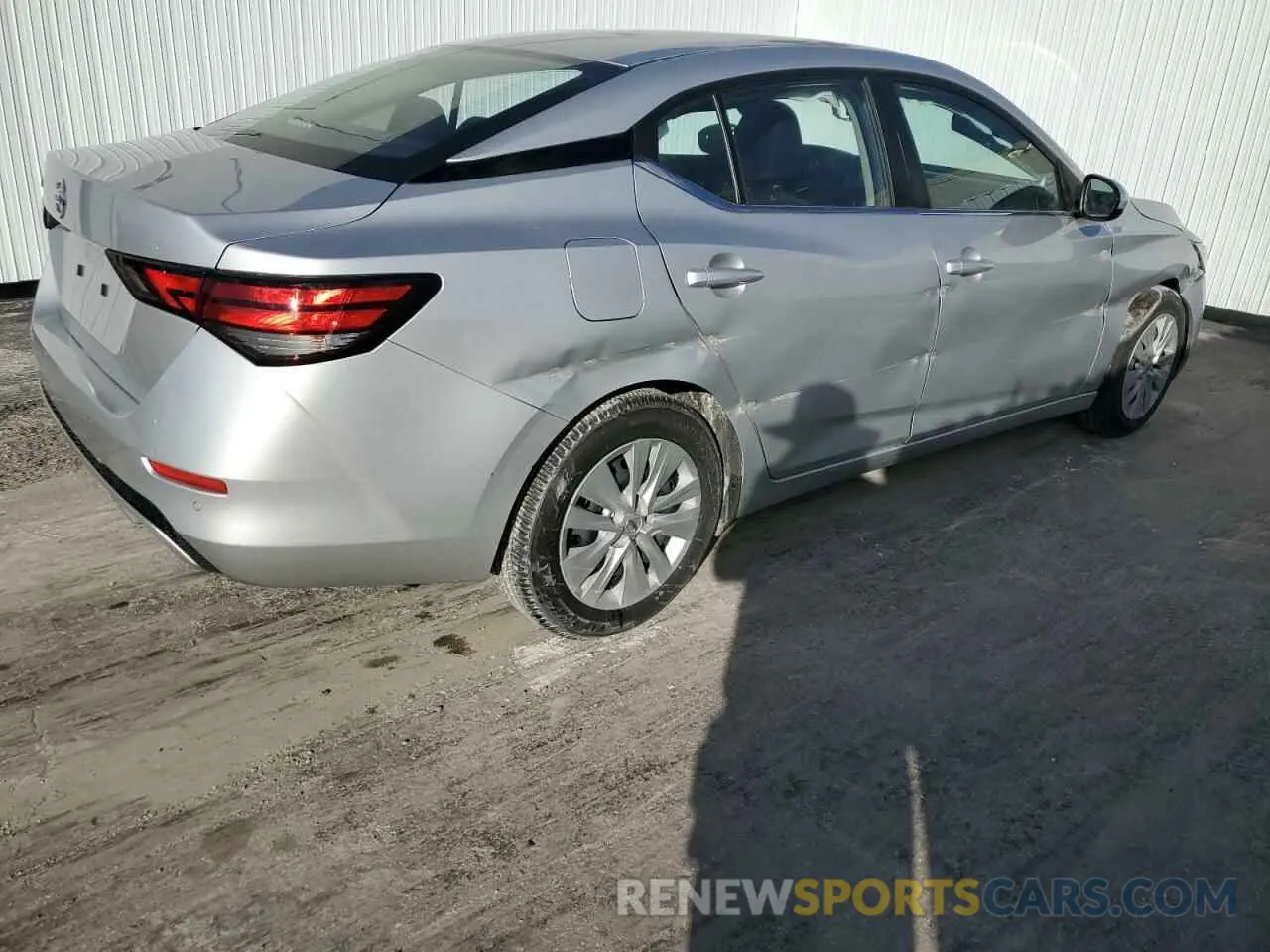3 Photograph of a damaged car 3N1AB8BV2NY278145 NISSAN SENTRA 2022