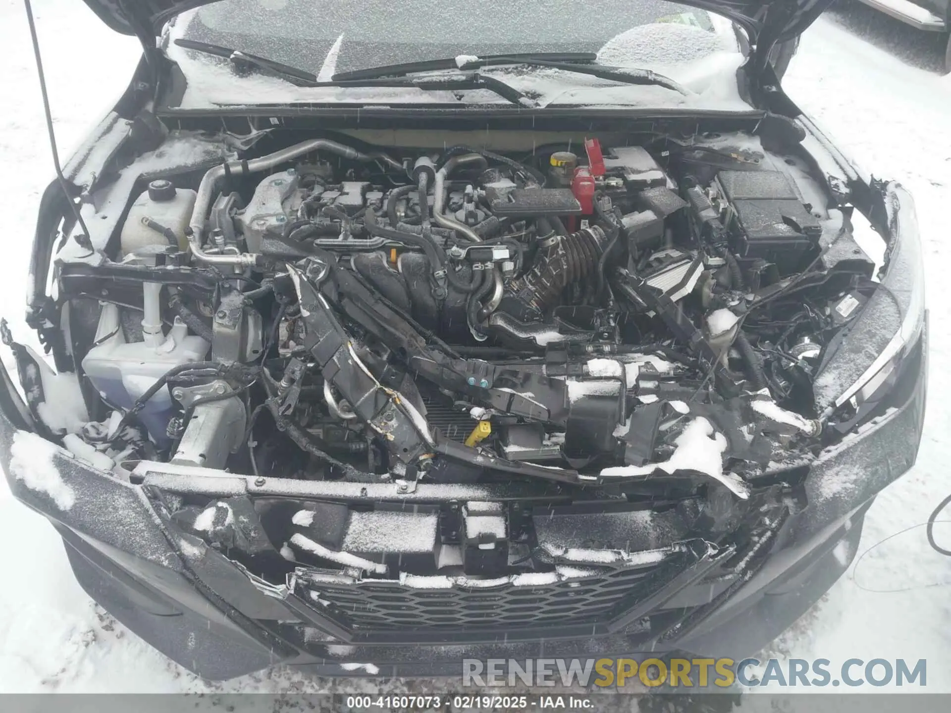 10 Photograph of a damaged car 3N1AB8BV2NY282566 NISSAN SENTRA 2022