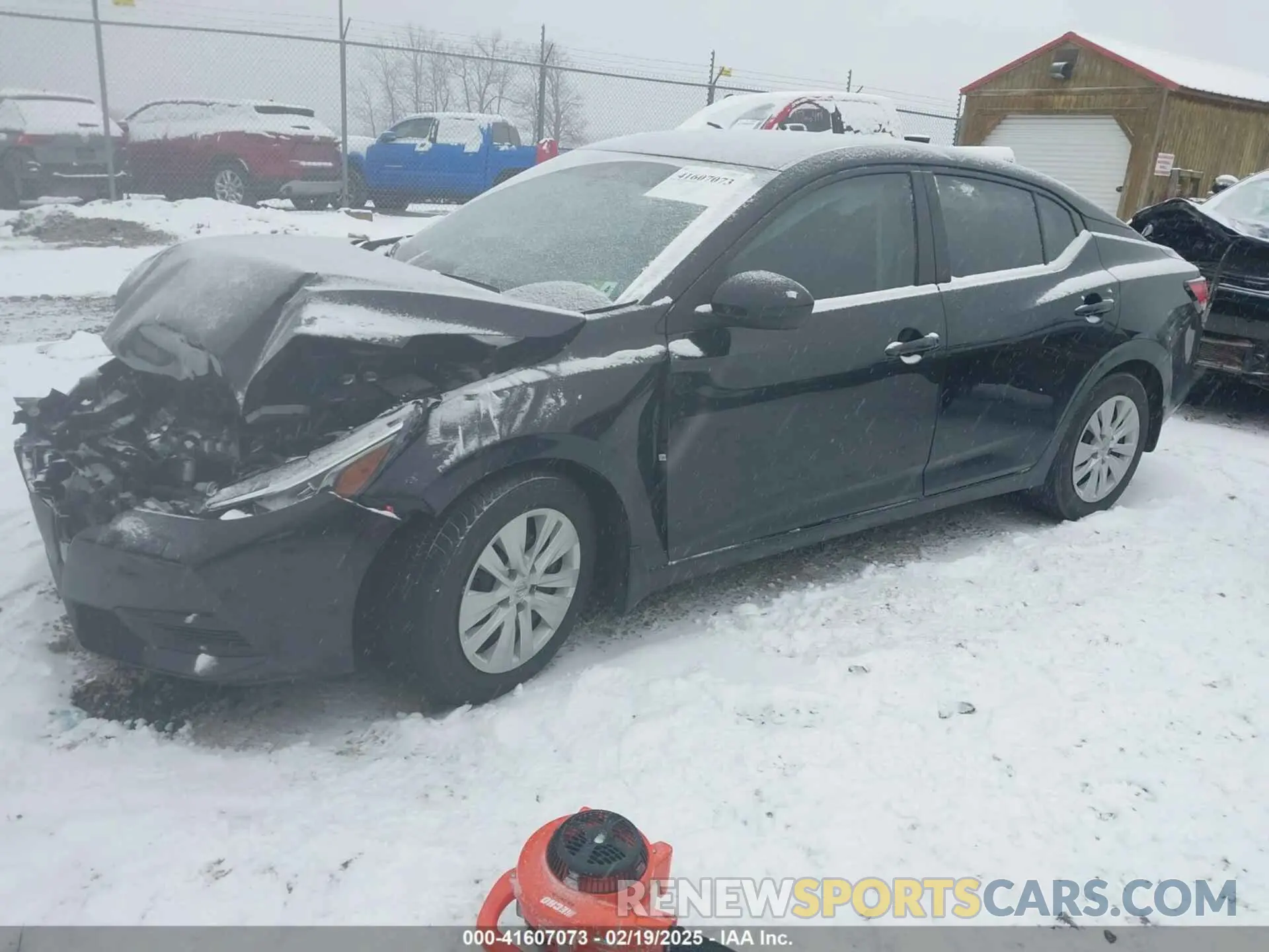 2 Photograph of a damaged car 3N1AB8BV2NY282566 NISSAN SENTRA 2022