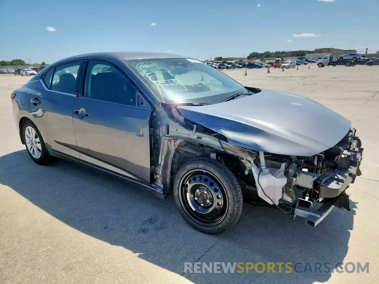 4 Photograph of a damaged car 3N1AB8BV3NY212848 NISSAN SENTRA 2022