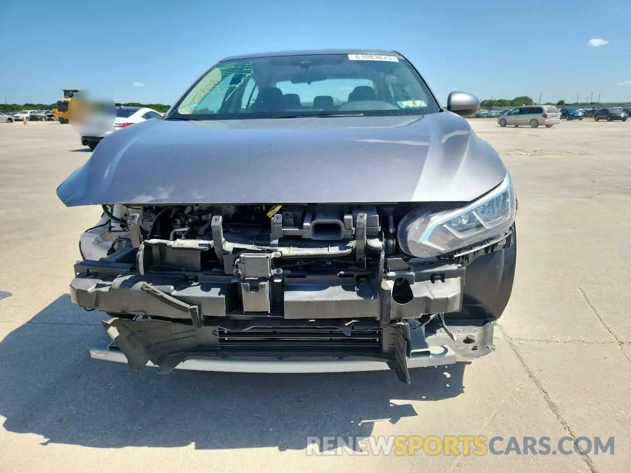 5 Photograph of a damaged car 3N1AB8BV3NY212848 NISSAN SENTRA 2022