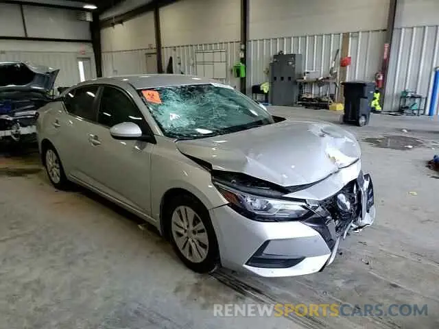 10 Photograph of a damaged car 3N1AB8BV3NY225101 NISSAN SENTRA 2022