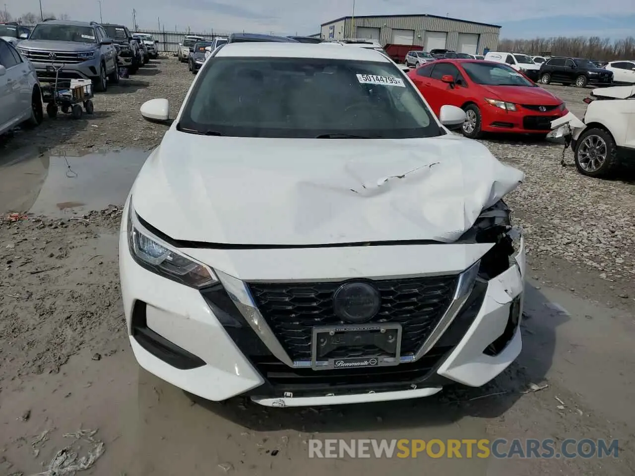 5 Photograph of a damaged car 3N1AB8BV3NY252315 NISSAN SENTRA 2022