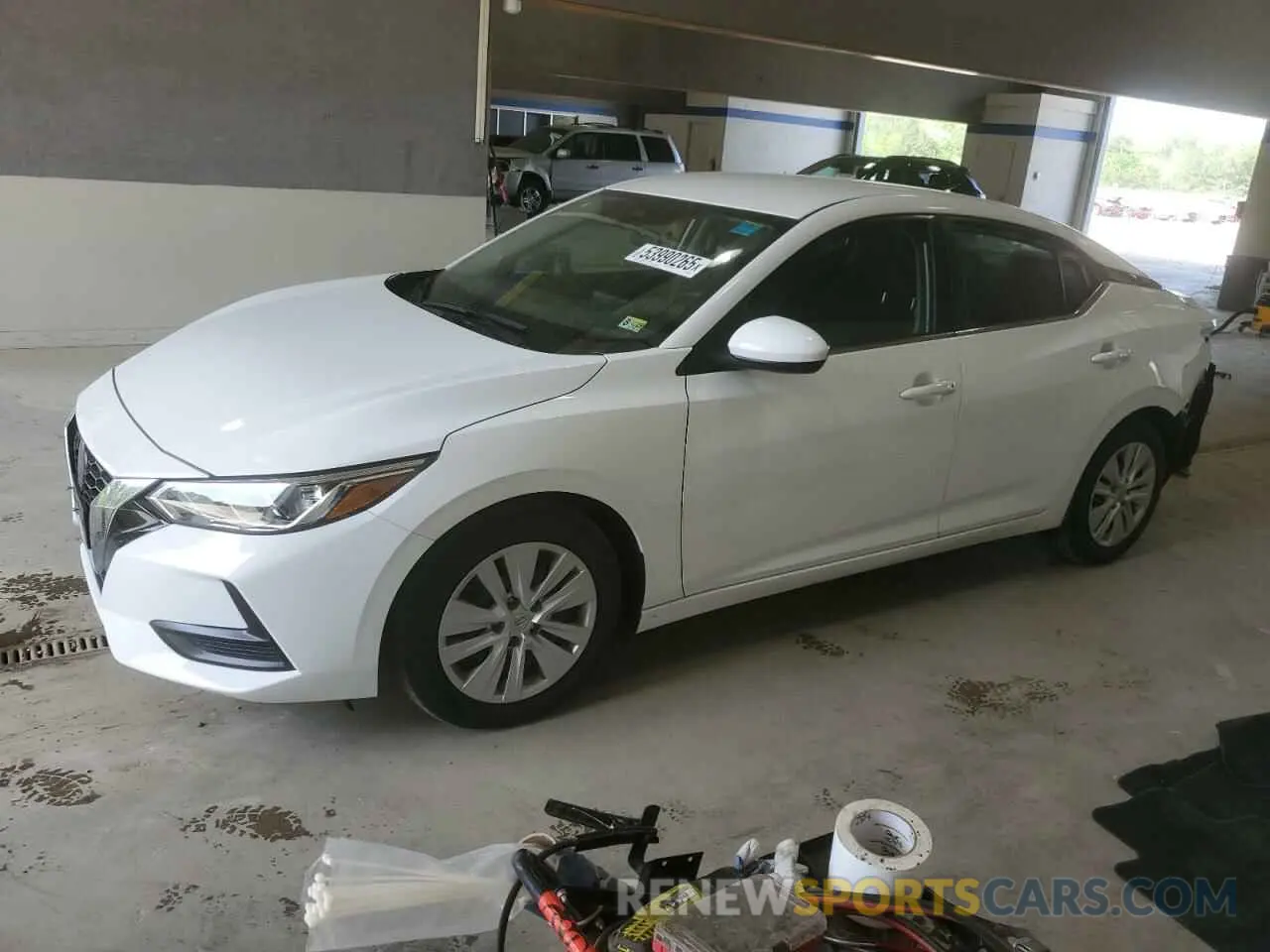 1 Photograph of a damaged car 3N1AB8BV3NY280129 NISSAN SENTRA 2022