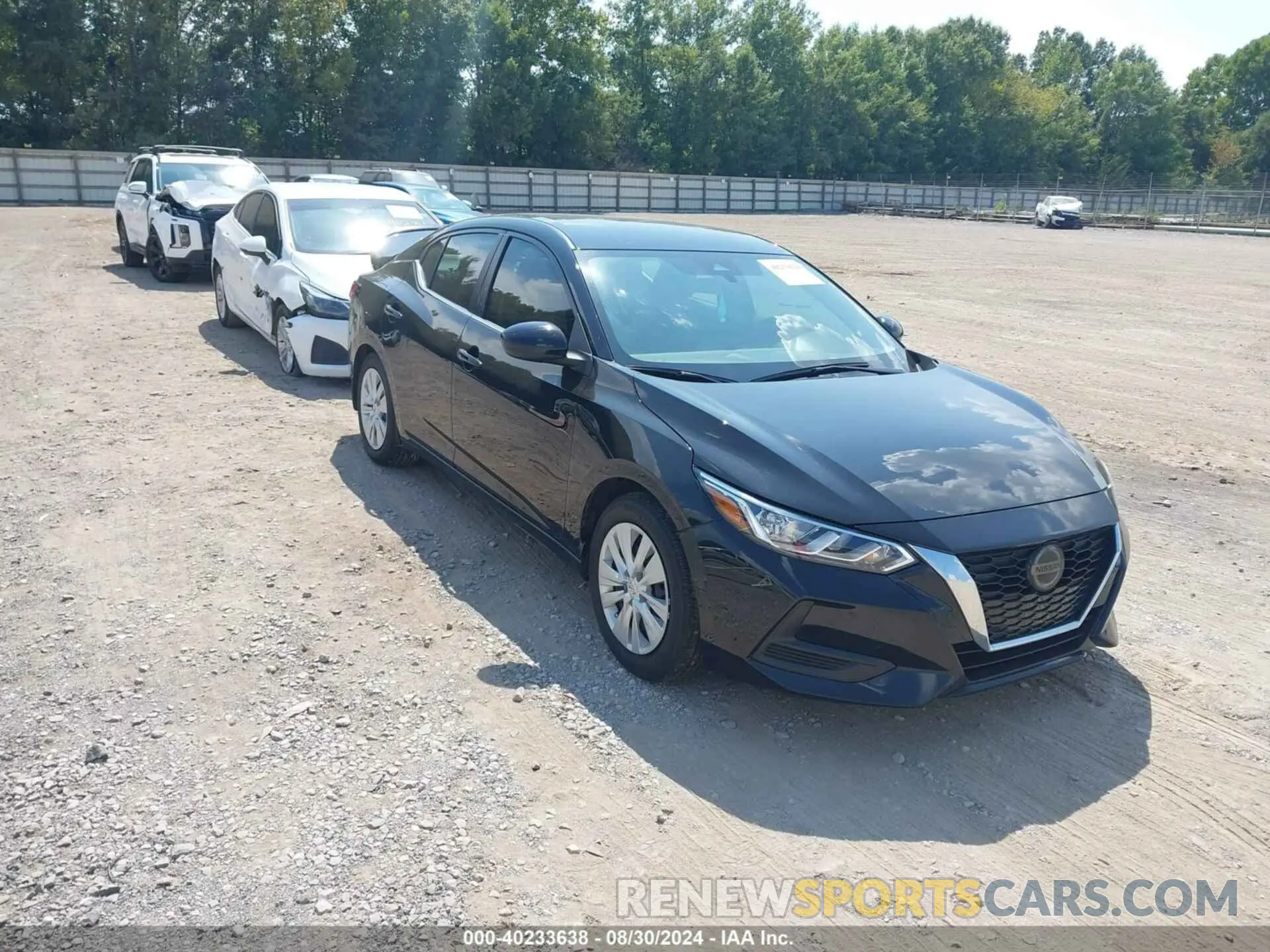 1 Photograph of a damaged car 3N1AB8BV3NY280535 NISSAN SENTRA 2022
