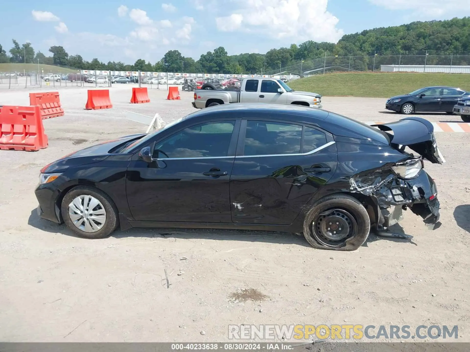 14 Photograph of a damaged car 3N1AB8BV3NY280535 NISSAN SENTRA 2022