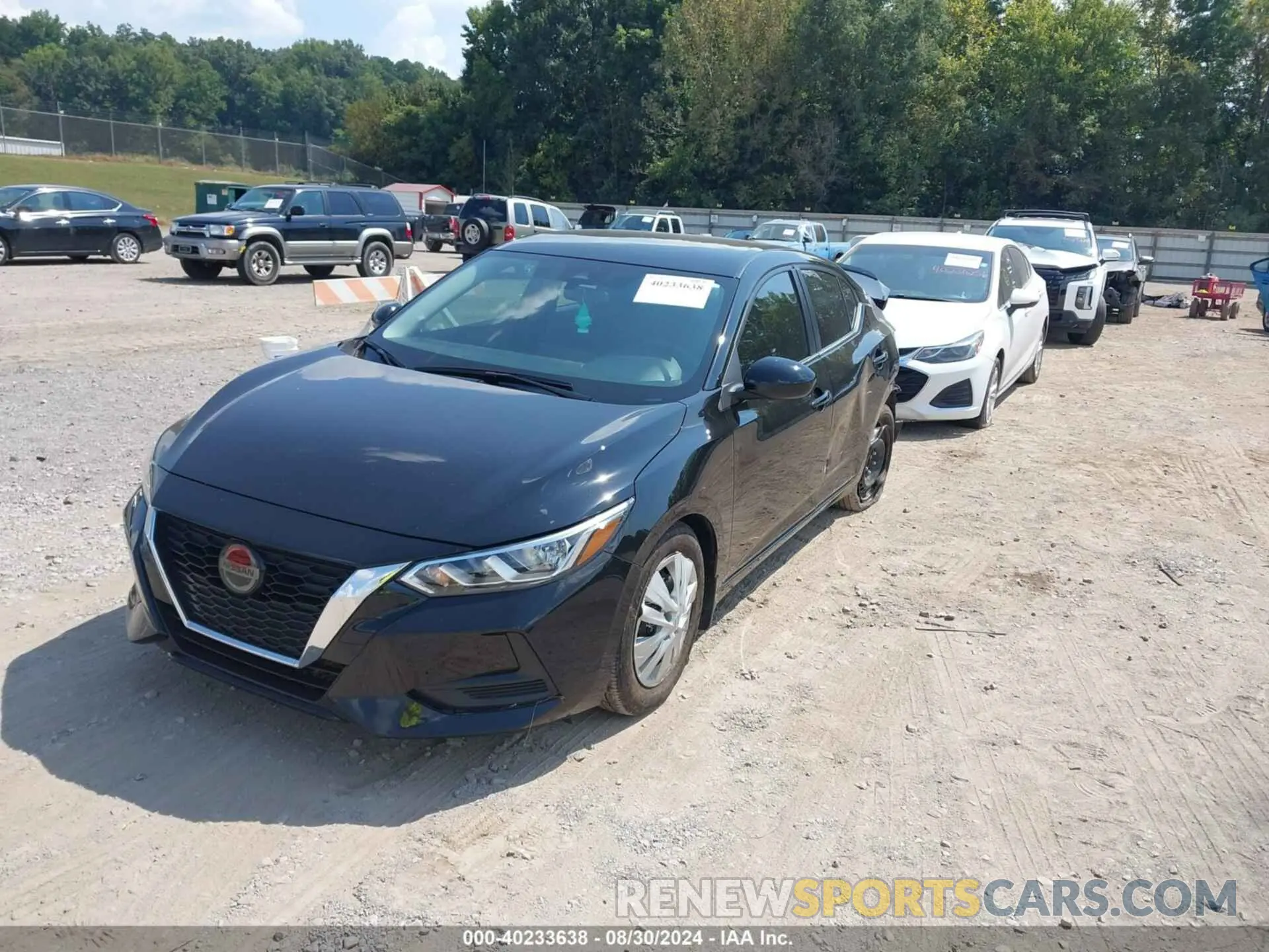 2 Photograph of a damaged car 3N1AB8BV3NY280535 NISSAN SENTRA 2022