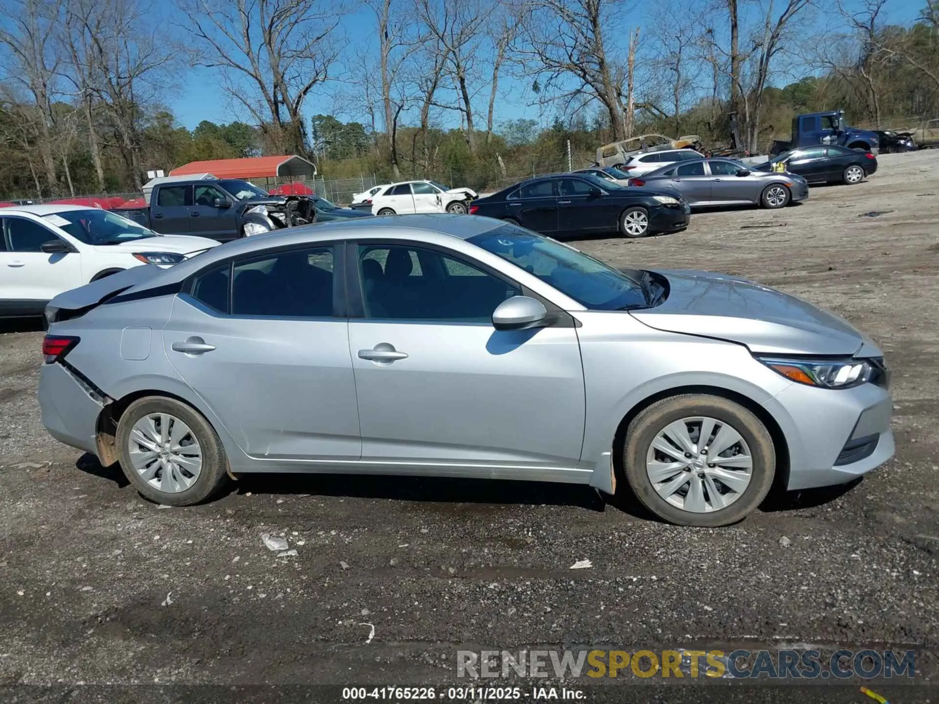 13 Photograph of a damaged car 3N1AB8BV3NY282348 NISSAN SENTRA 2022