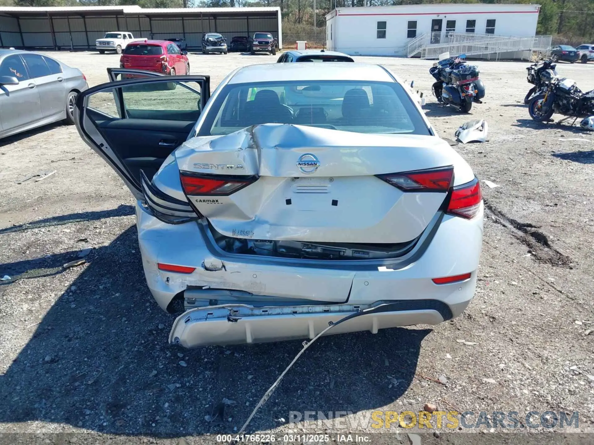 6 Photograph of a damaged car 3N1AB8BV3NY282348 NISSAN SENTRA 2022