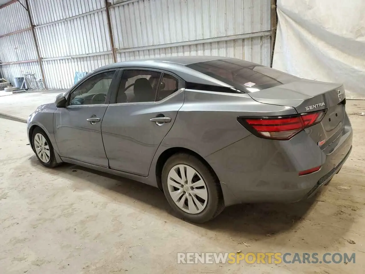 2 Photograph of a damaged car 3N1AB8BV4NY216925 NISSAN SENTRA 2022