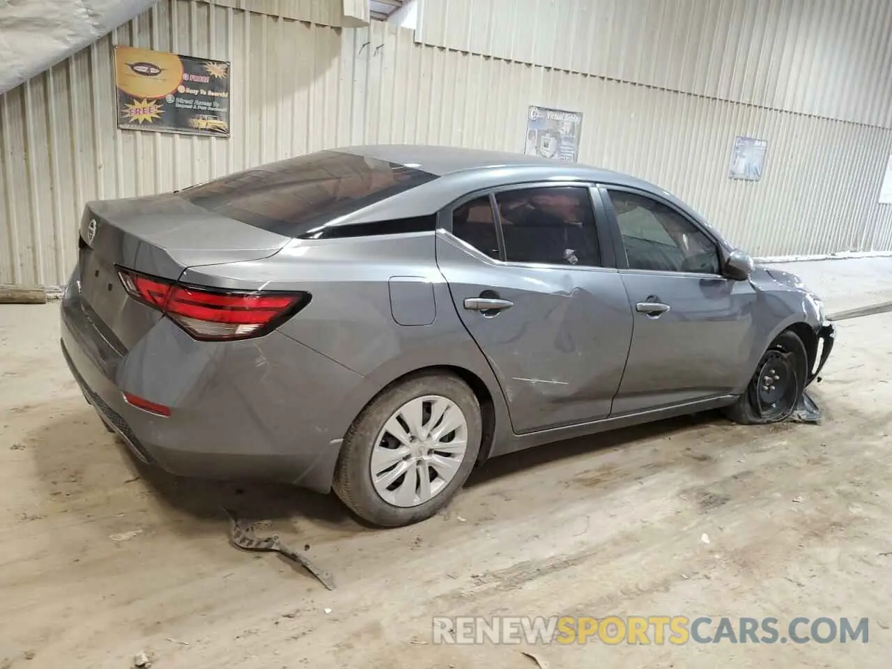 3 Photograph of a damaged car 3N1AB8BV4NY216925 NISSAN SENTRA 2022