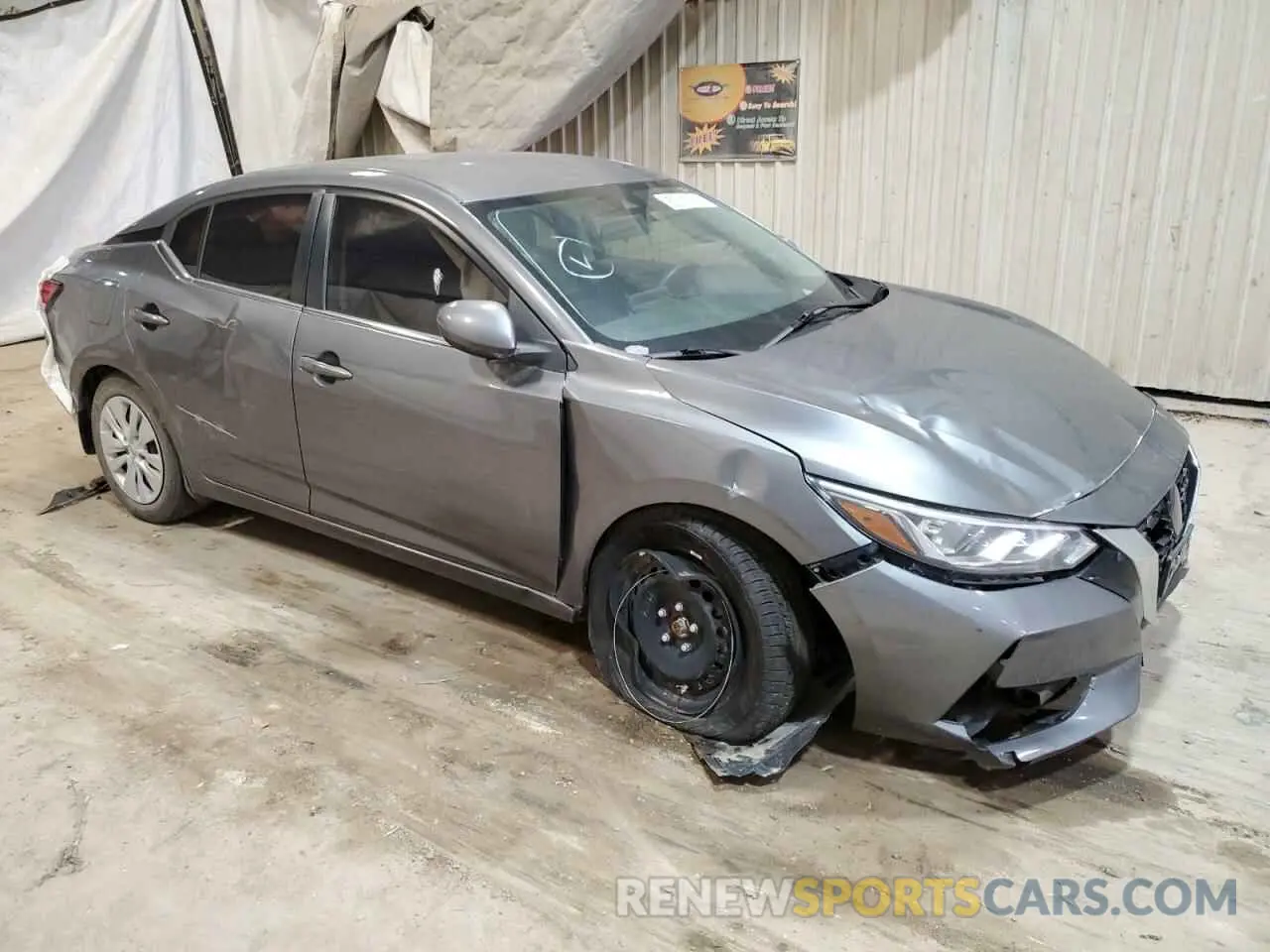 4 Photograph of a damaged car 3N1AB8BV4NY216925 NISSAN SENTRA 2022