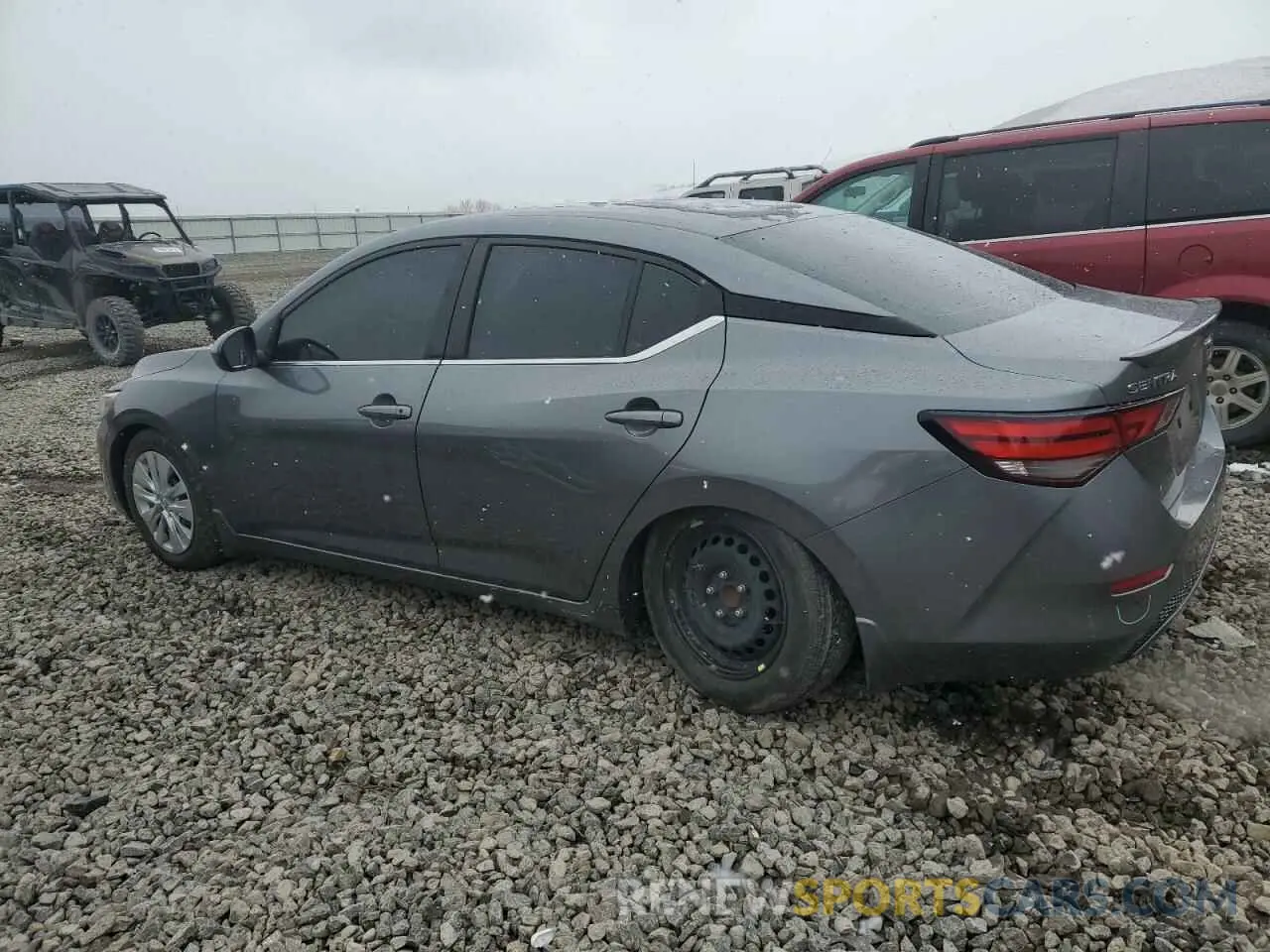2 Photograph of a damaged car 3N1AB8BV4NY227830 NISSAN SENTRA 2022