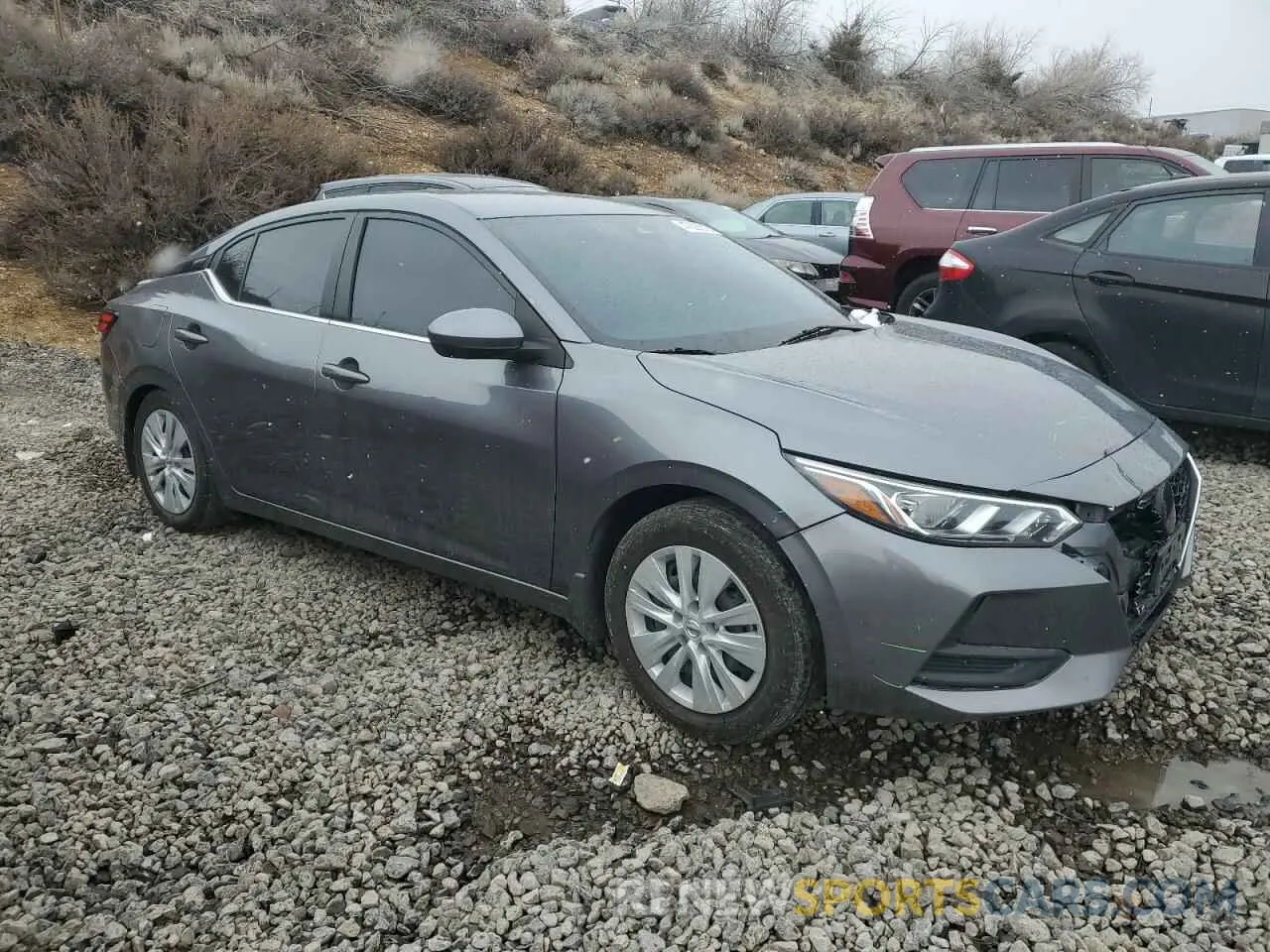 4 Photograph of a damaged car 3N1AB8BV4NY227830 NISSAN SENTRA 2022