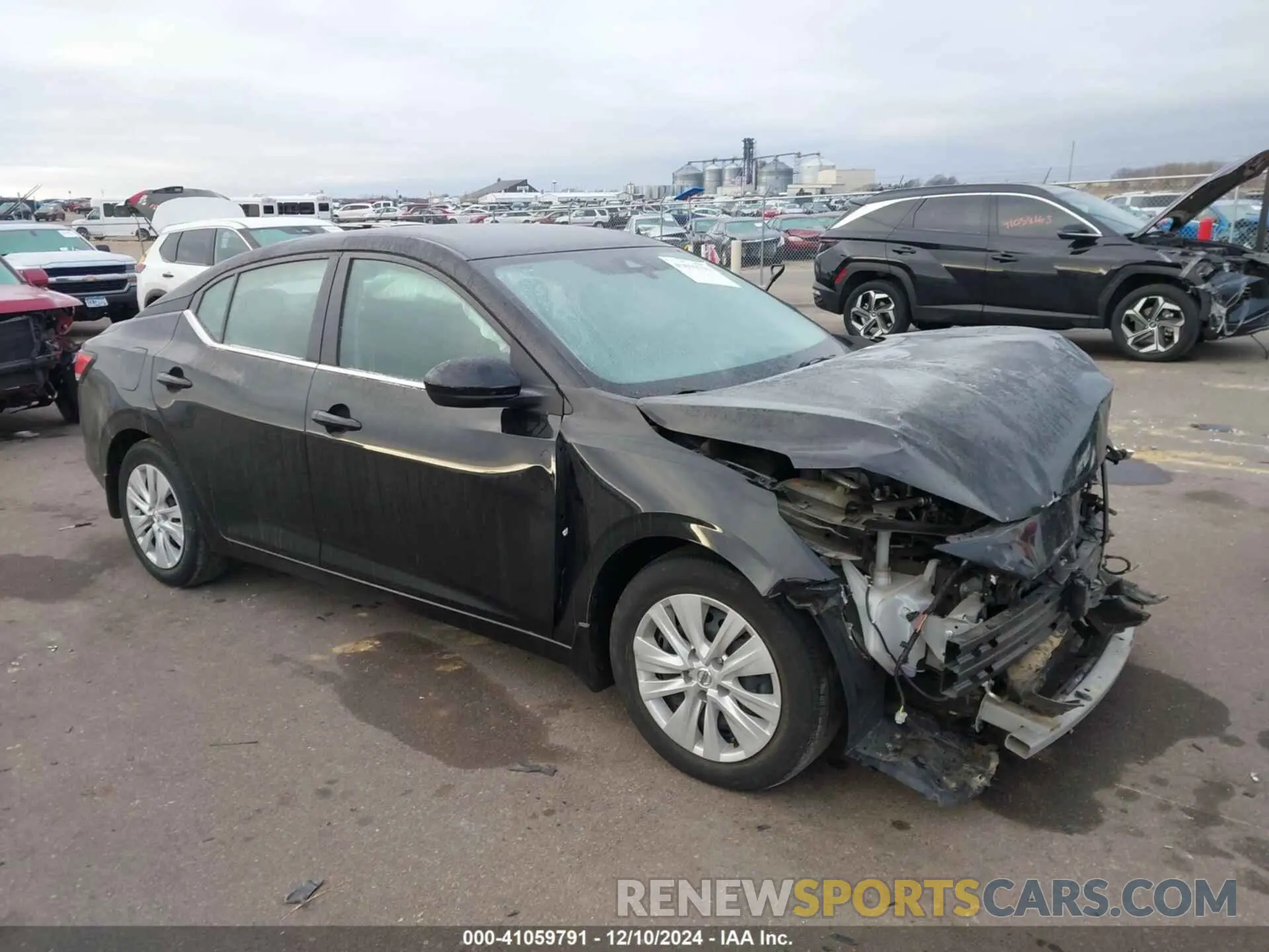 1 Photograph of a damaged car 3N1AB8BV4NY260228 NISSAN SENTRA 2022