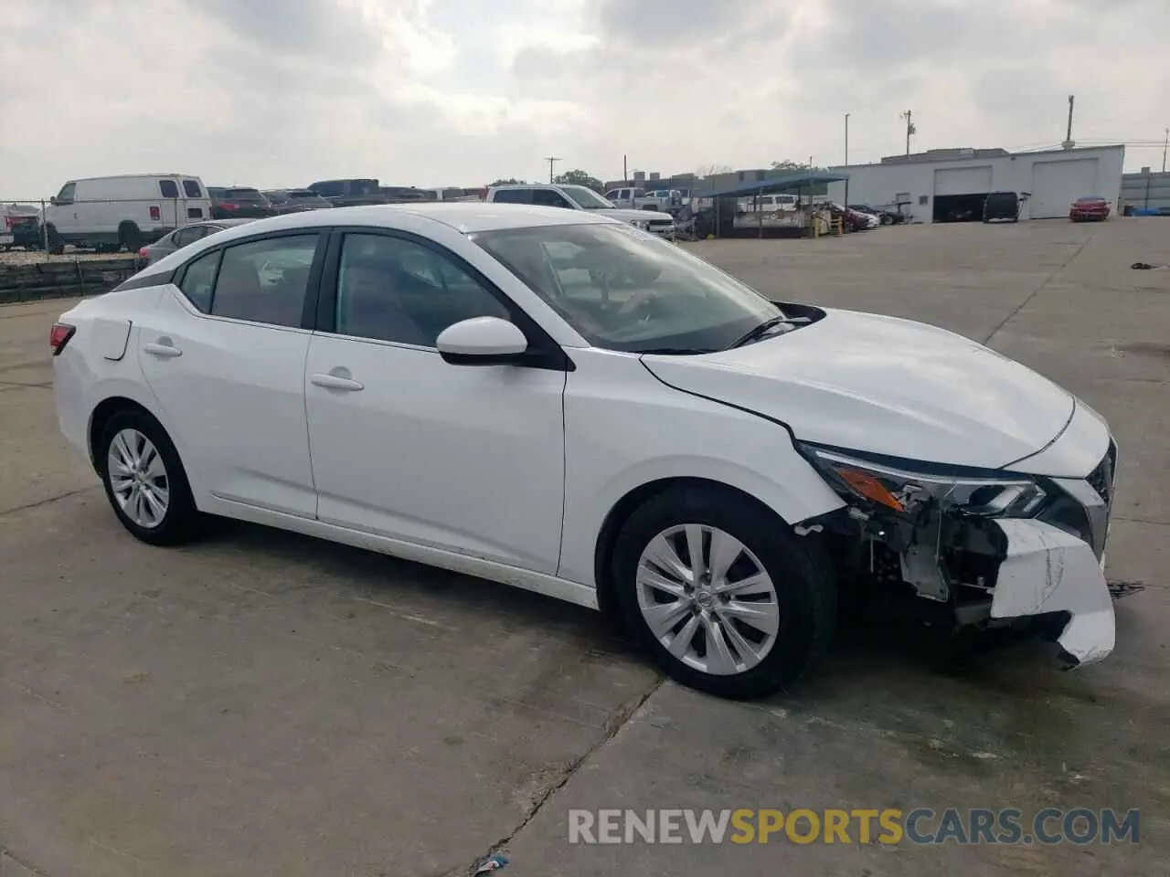 4 Photograph of a damaged car 3N1AB8BV4NY275280 NISSAN SENTRA 2022
