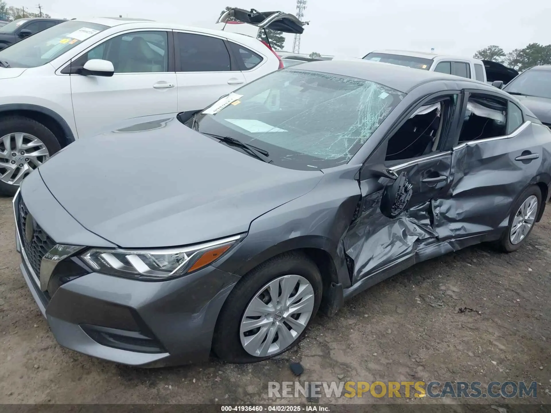 2 Photograph of a damaged car 3N1AB8BV5NY210390 NISSAN SENTRA 2022