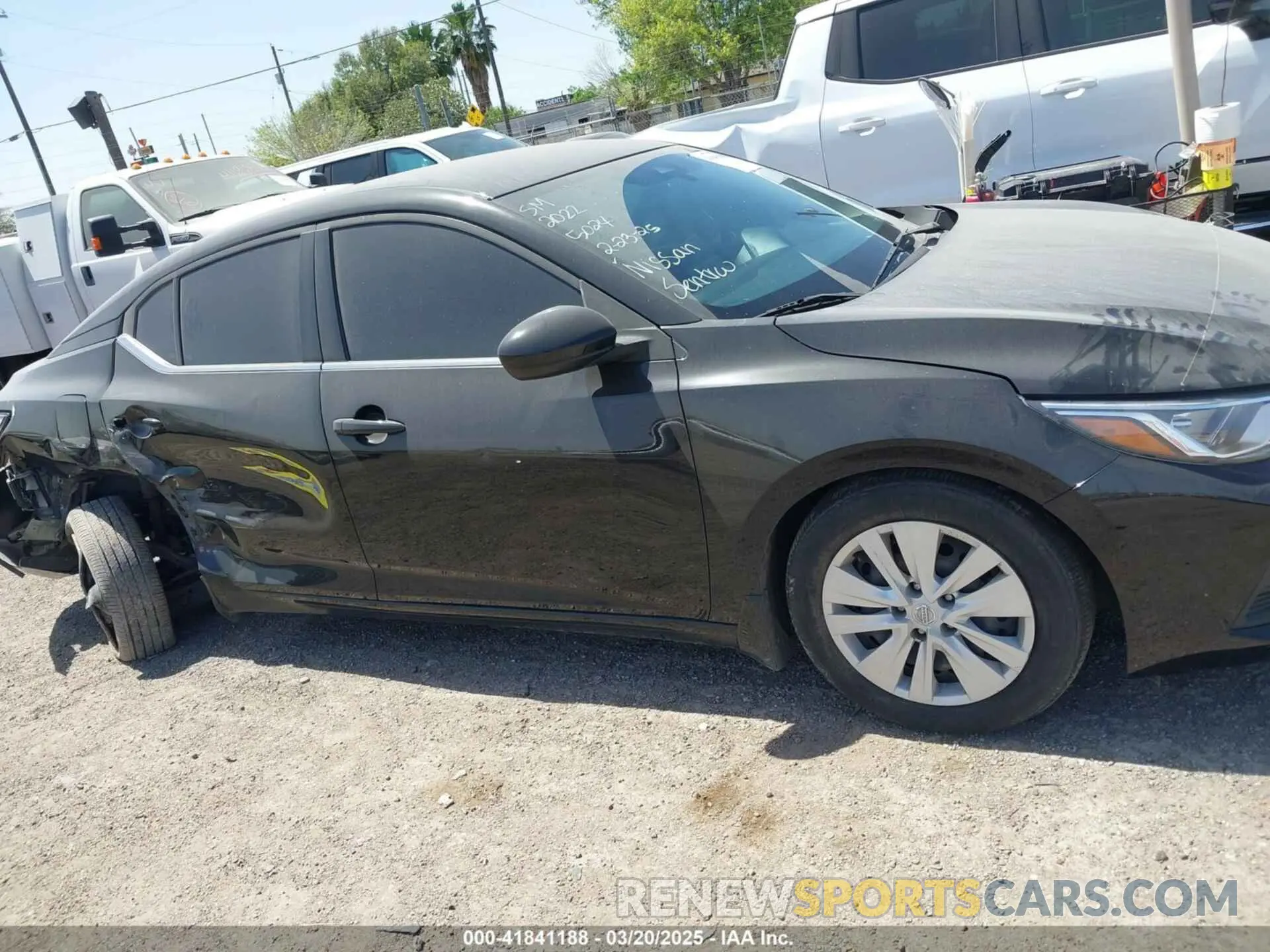 13 Photograph of a damaged car 3N1AB8BV5NY215024 NISSAN SENTRA 2022