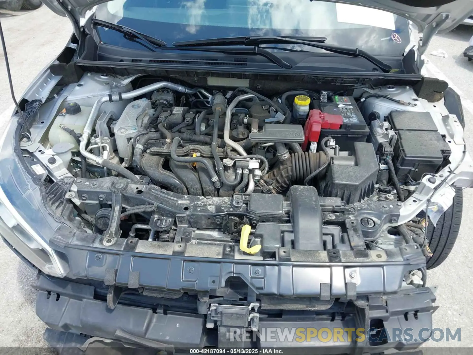 10 Photograph of a damaged car 3N1AB8BV5NY229683 NISSAN SENTRA 2022