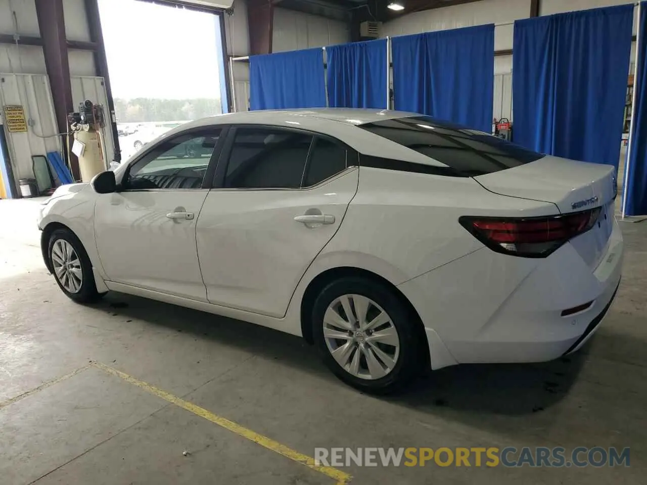 2 Photograph of a damaged car 3N1AB8BV5NY238450 NISSAN SENTRA 2022