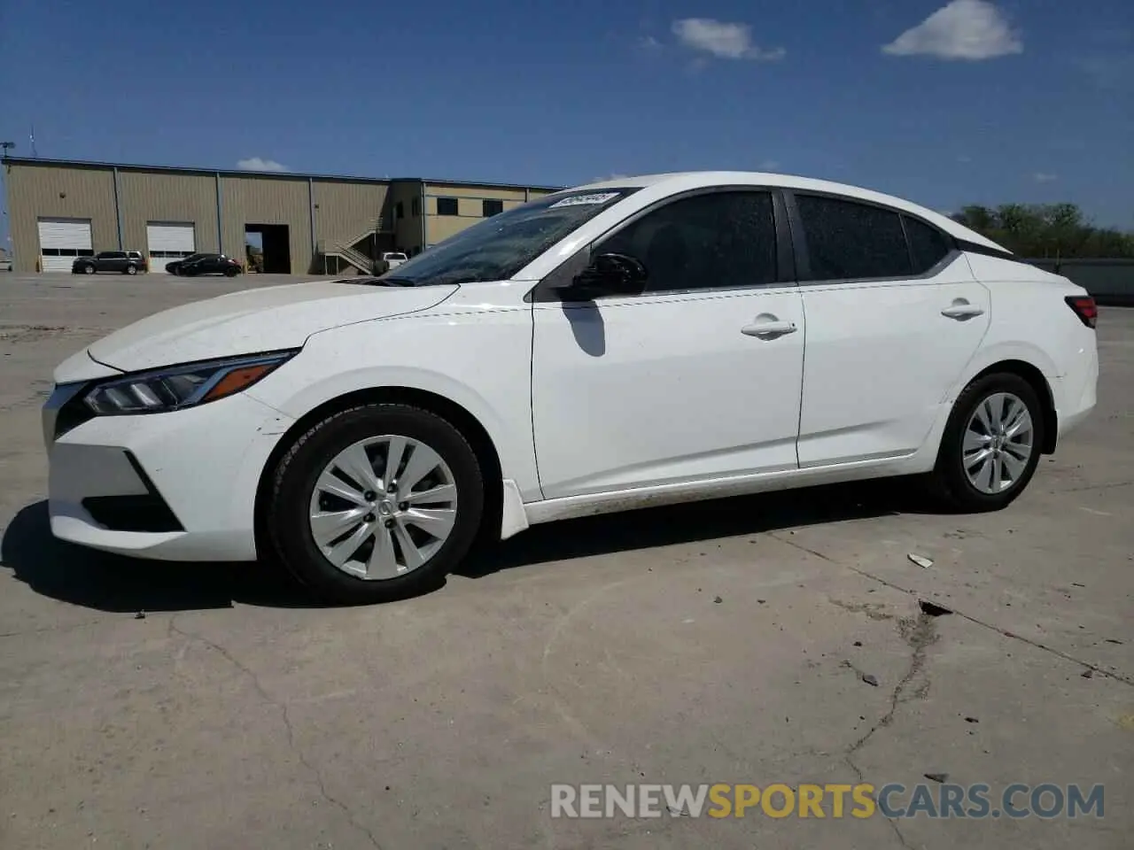 1 Photograph of a damaged car 3N1AB8BV5NY240392 NISSAN SENTRA 2022