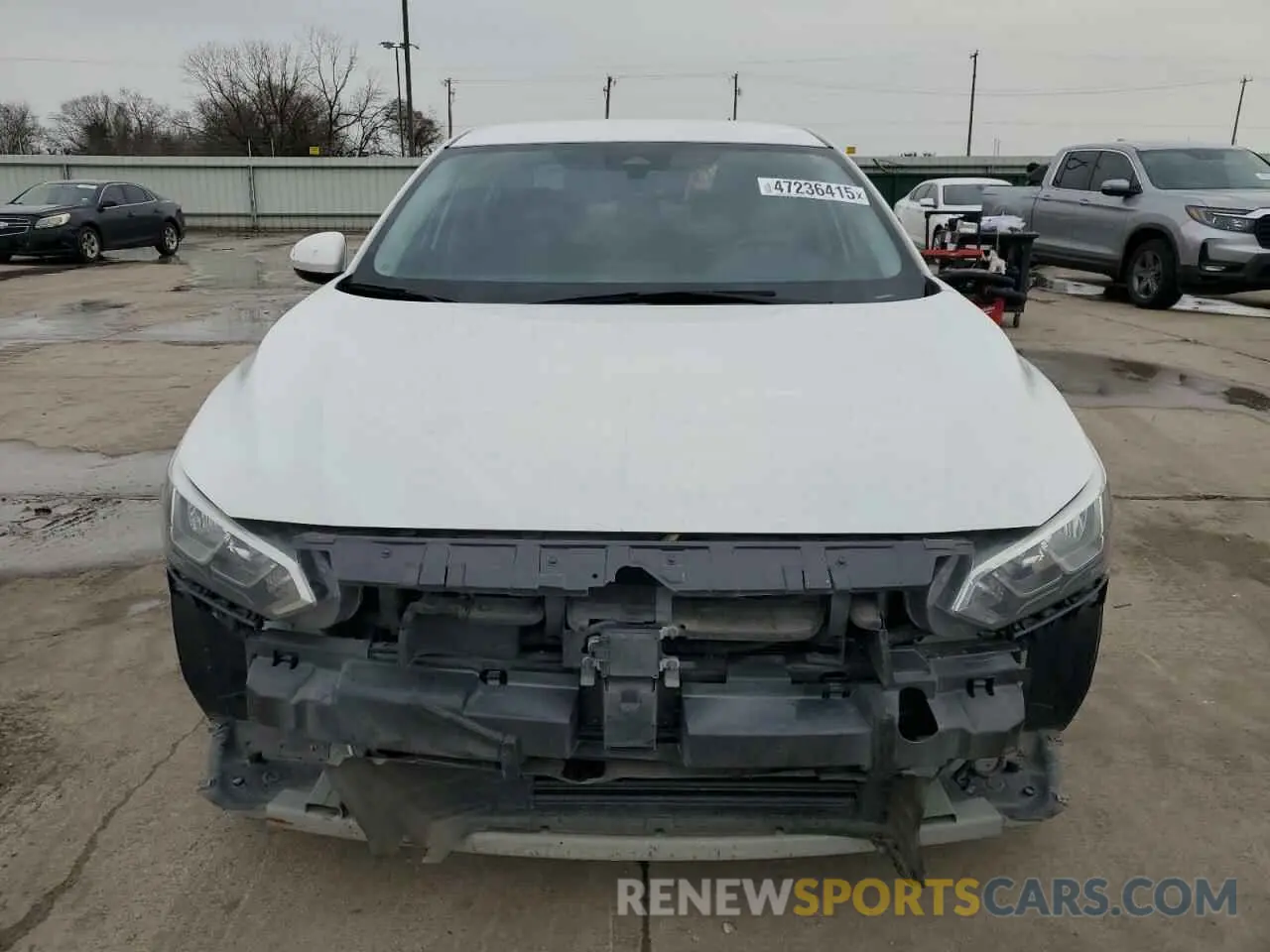 5 Photograph of a damaged car 3N1AB8BV5NY241154 NISSAN SENTRA 2022