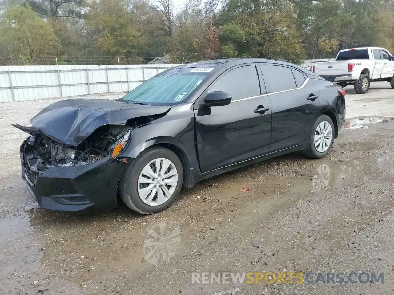 1 Photograph of a damaged car 3N1AB8BV5NY282285 NISSAN SENTRA 2022