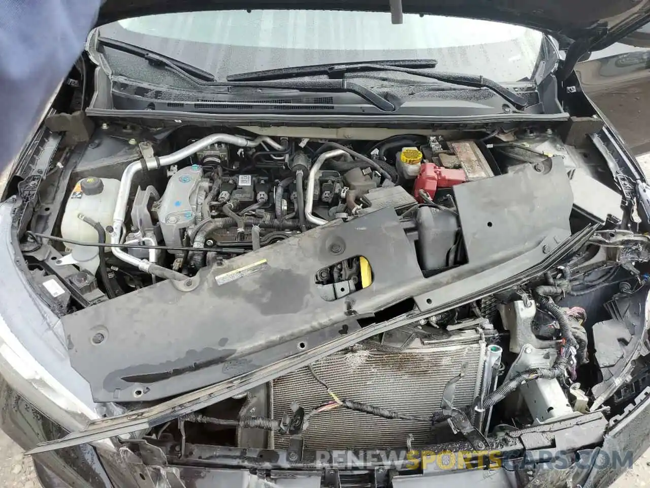 11 Photograph of a damaged car 3N1AB8BV5NY282285 NISSAN SENTRA 2022