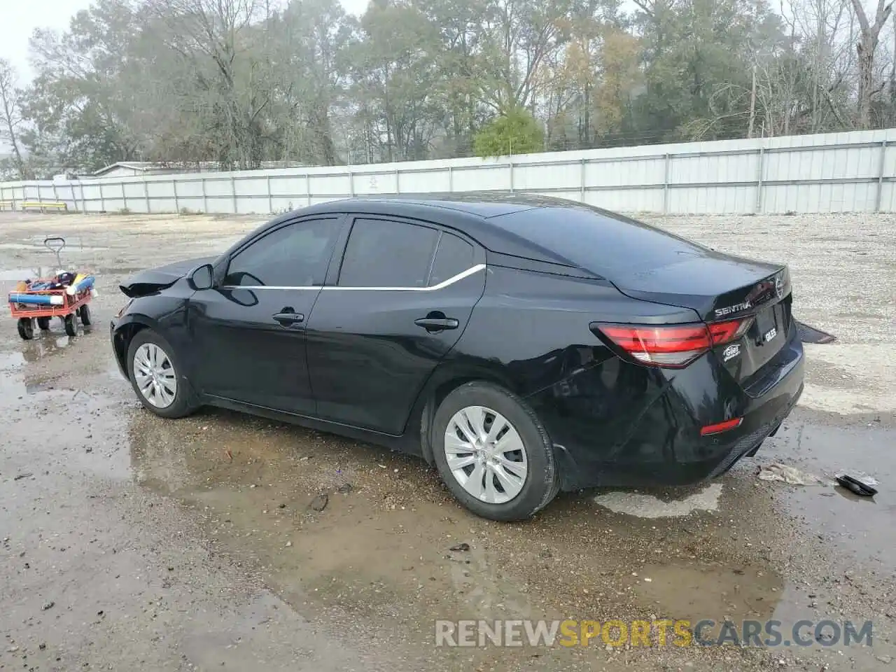 2 Photograph of a damaged car 3N1AB8BV5NY282285 NISSAN SENTRA 2022