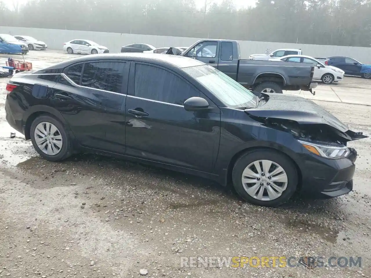 4 Photograph of a damaged car 3N1AB8BV5NY282285 NISSAN SENTRA 2022