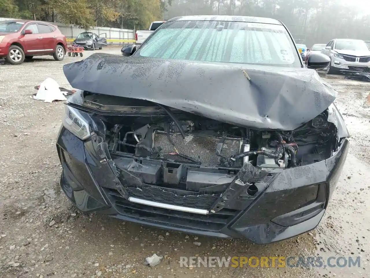 5 Photograph of a damaged car 3N1AB8BV5NY282285 NISSAN SENTRA 2022