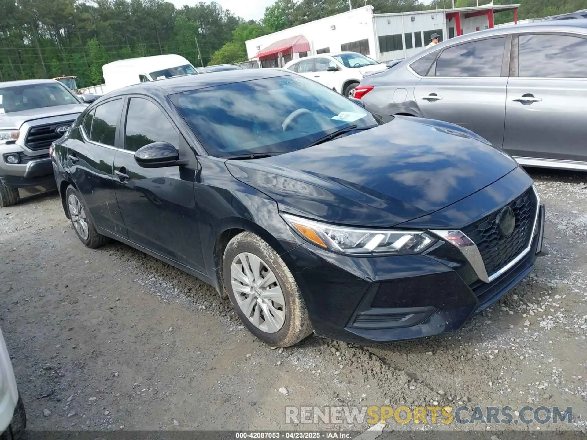1 Photograph of a damaged car 3N1AB8BV6NY210530 NISSAN SENTRA 2022