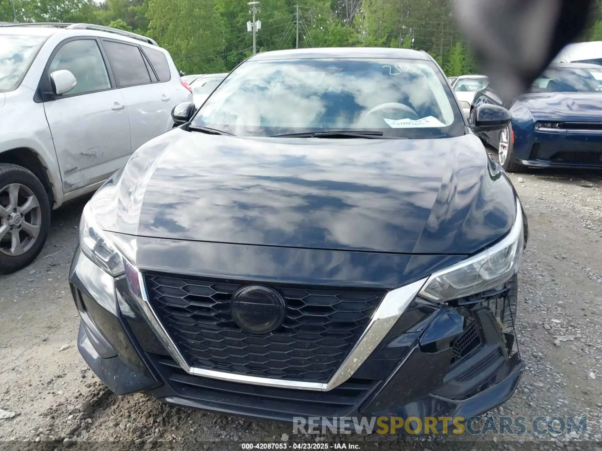 12 Photograph of a damaged car 3N1AB8BV6NY210530 NISSAN SENTRA 2022