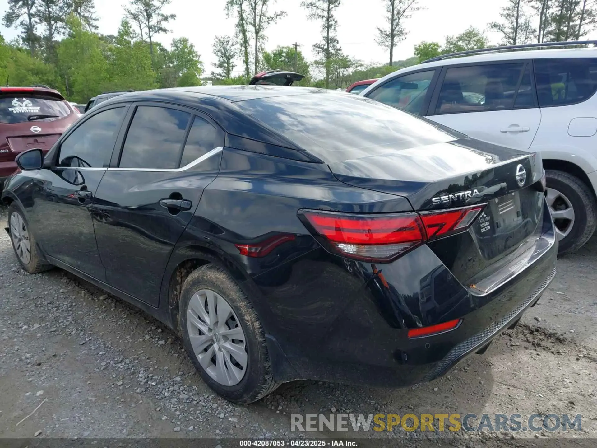 3 Photograph of a damaged car 3N1AB8BV6NY210530 NISSAN SENTRA 2022