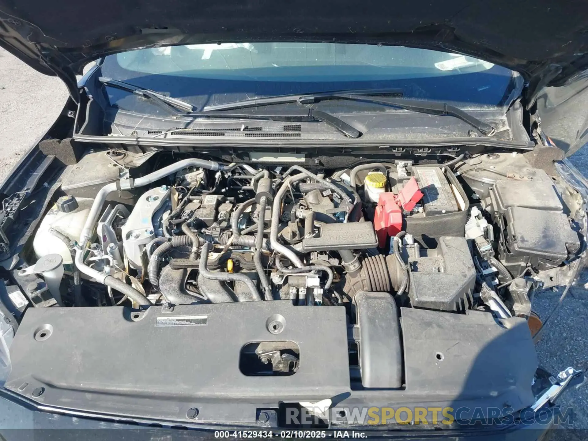 10 Photograph of a damaged car 3N1AB8BV6NY213976 NISSAN SENTRA 2022