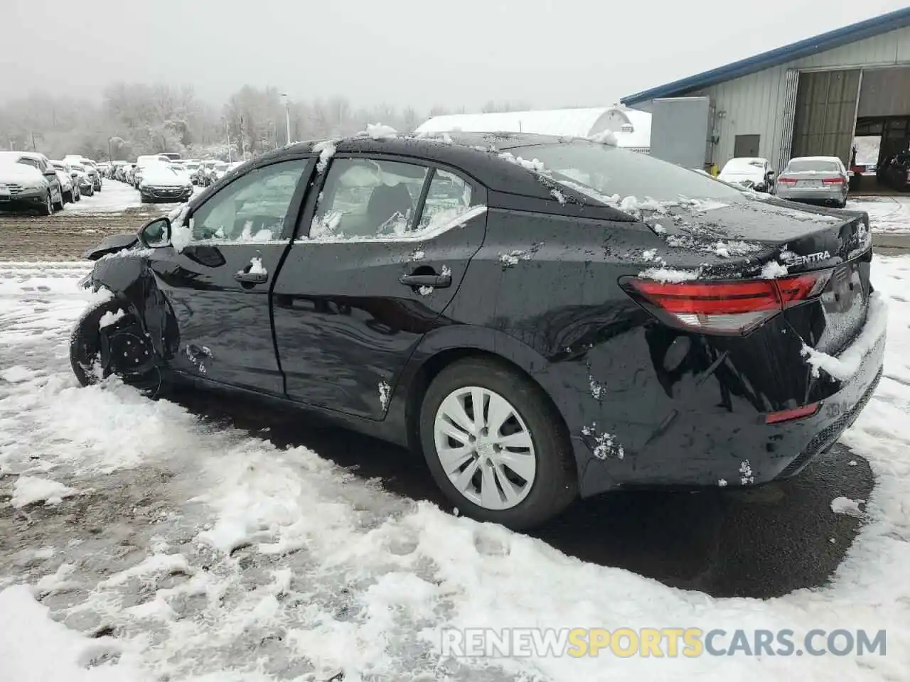 2 Photograph of a damaged car 3N1AB8BV6NY239297 NISSAN SENTRA 2022