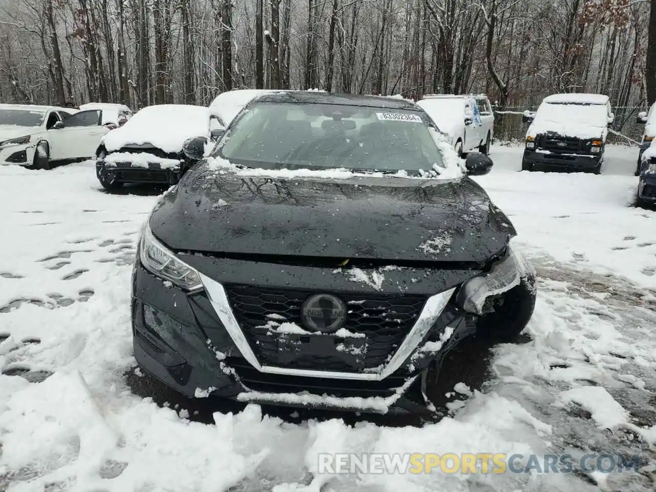 5 Photograph of a damaged car 3N1AB8BV6NY239297 NISSAN SENTRA 2022