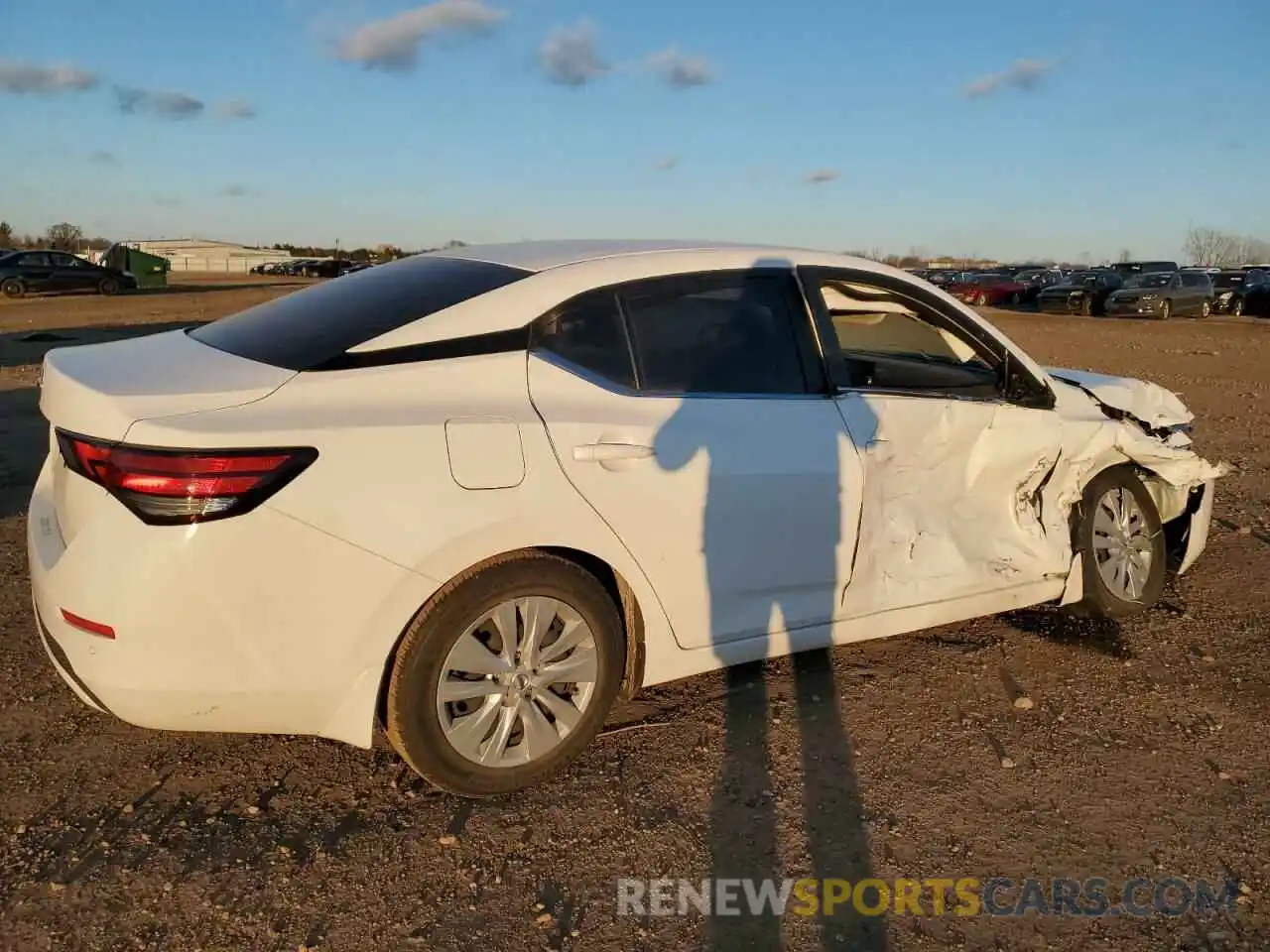 3 Photograph of a damaged car 3N1AB8BV6NY252874 NISSAN SENTRA 2022