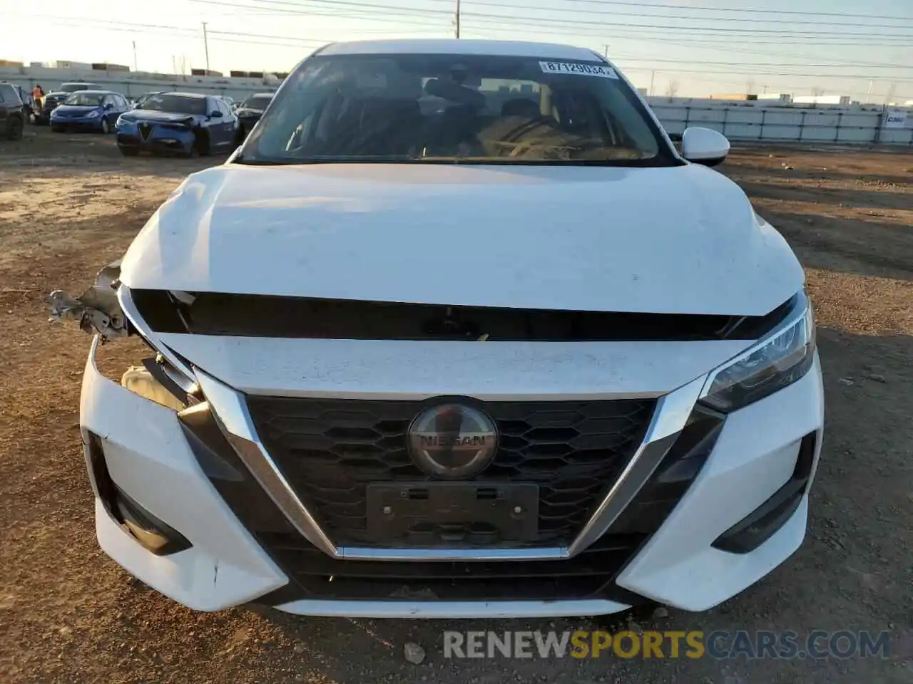 5 Photograph of a damaged car 3N1AB8BV6NY252874 NISSAN SENTRA 2022