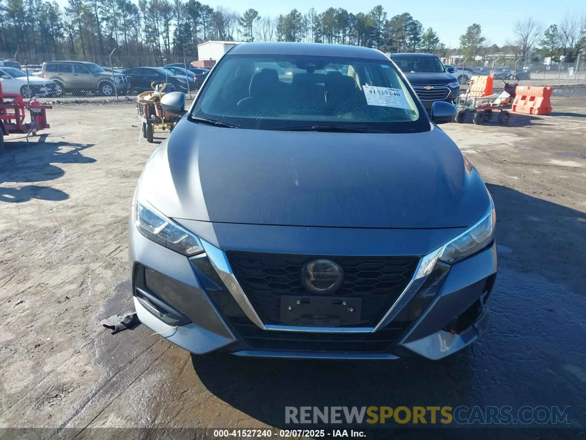 12 Photograph of a damaged car 3N1AB8BV7NY231435 NISSAN SENTRA 2022