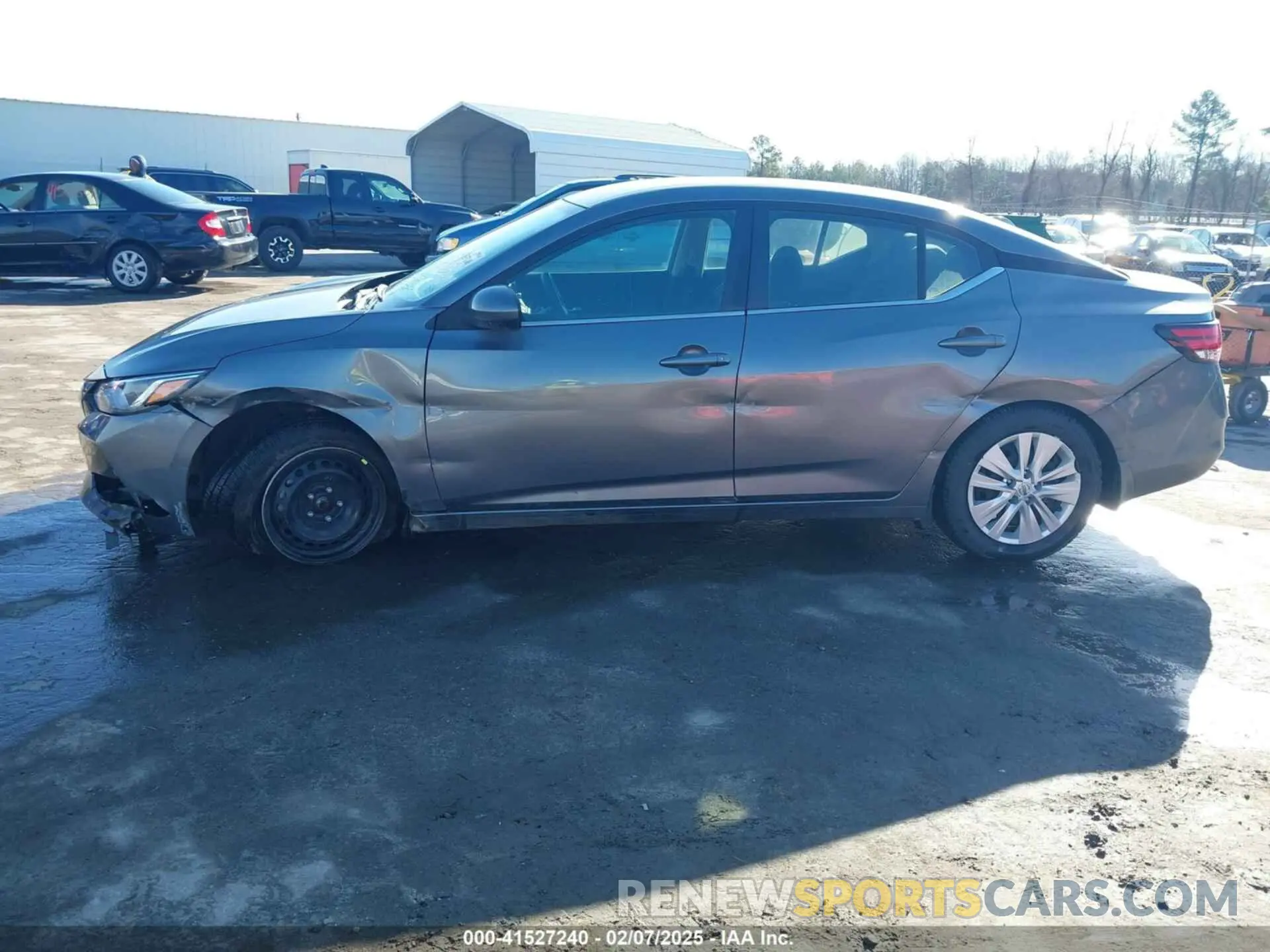 14 Photograph of a damaged car 3N1AB8BV7NY231435 NISSAN SENTRA 2022