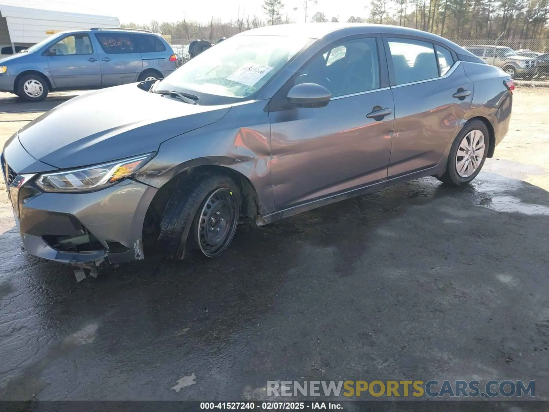 6 Photograph of a damaged car 3N1AB8BV7NY231435 NISSAN SENTRA 2022