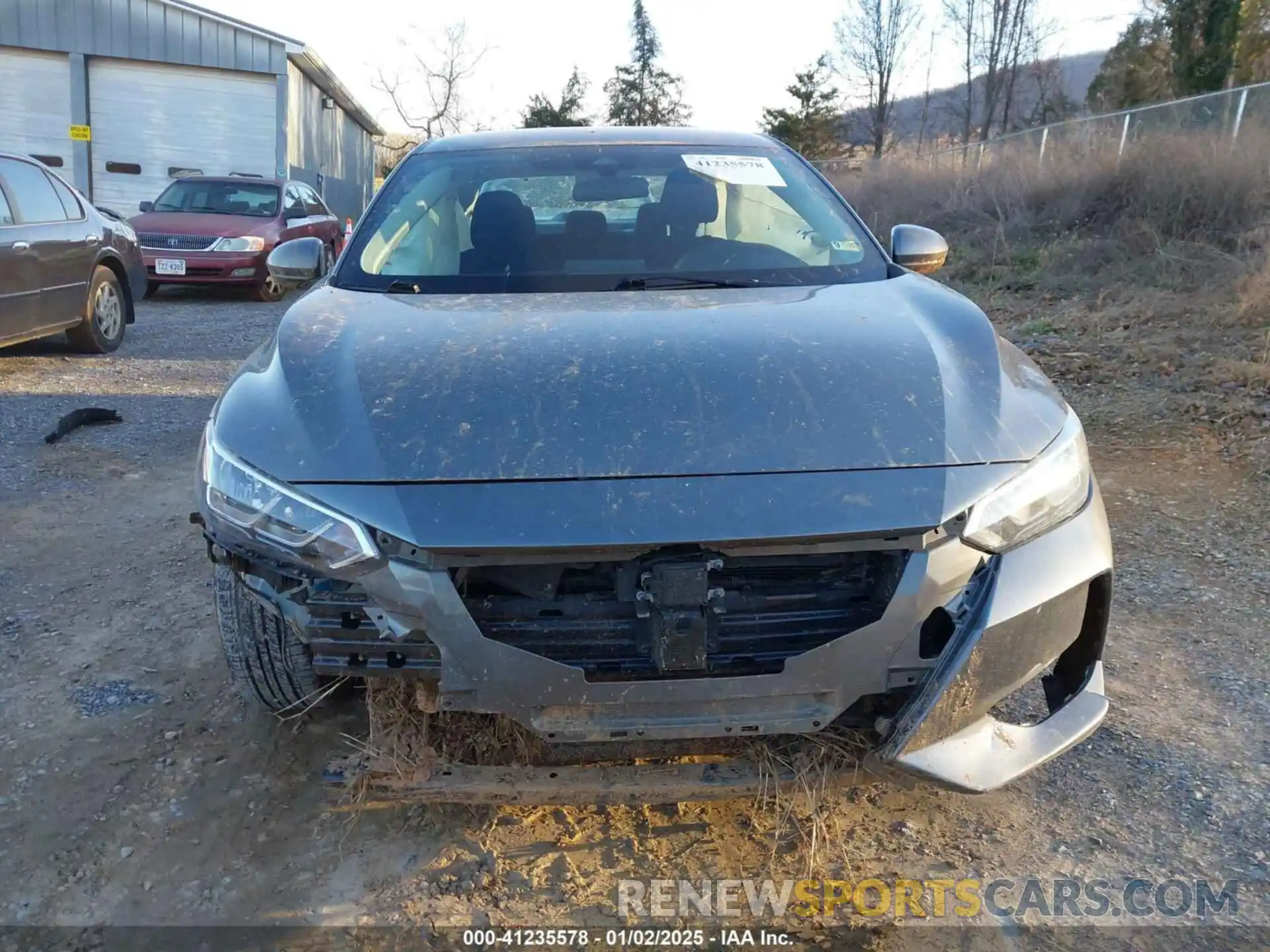 13 Photograph of a damaged car 3N1AB8BV7NY263401 NISSAN SENTRA 2022