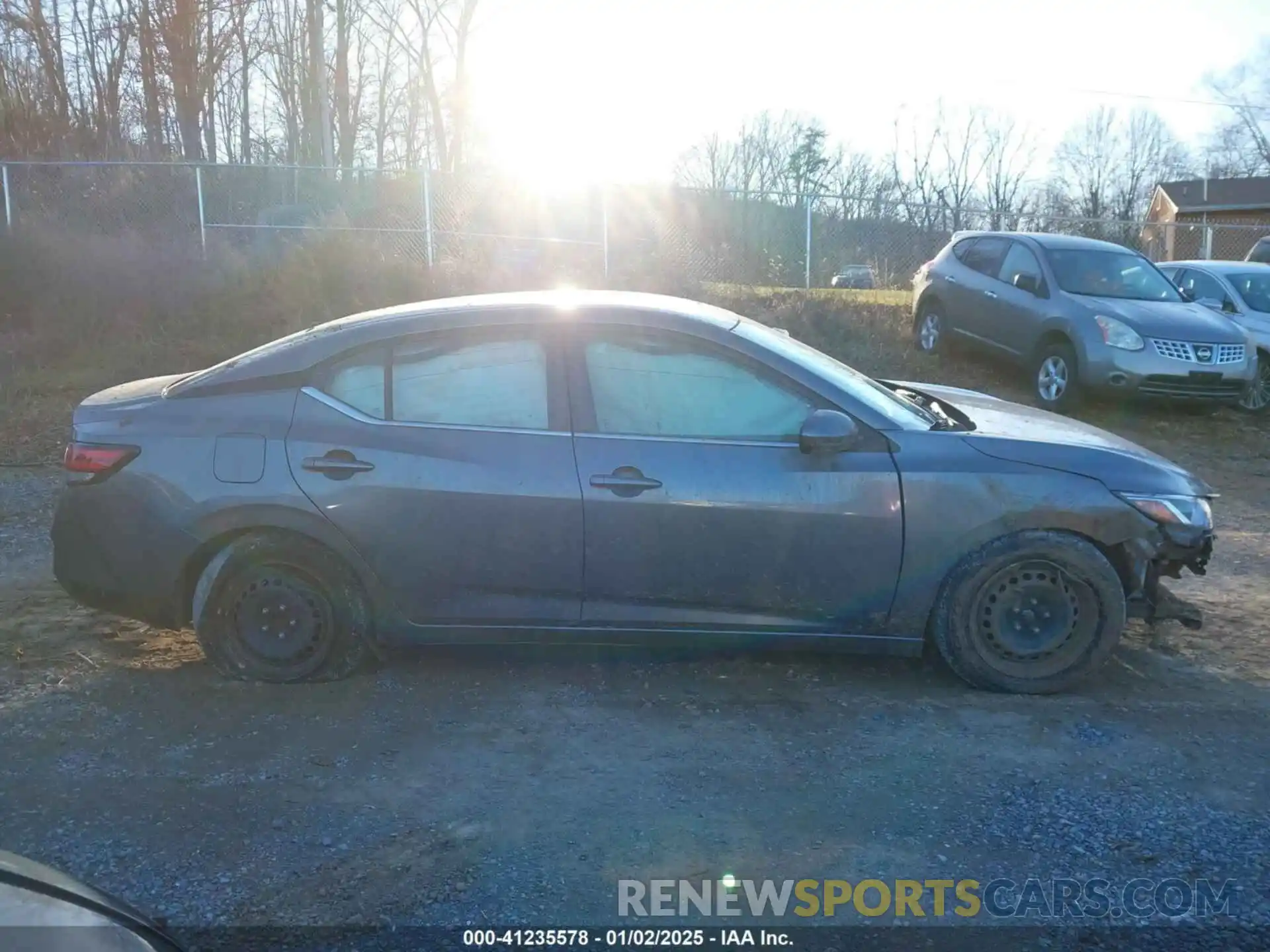 14 Photograph of a damaged car 3N1AB8BV7NY263401 NISSAN SENTRA 2022