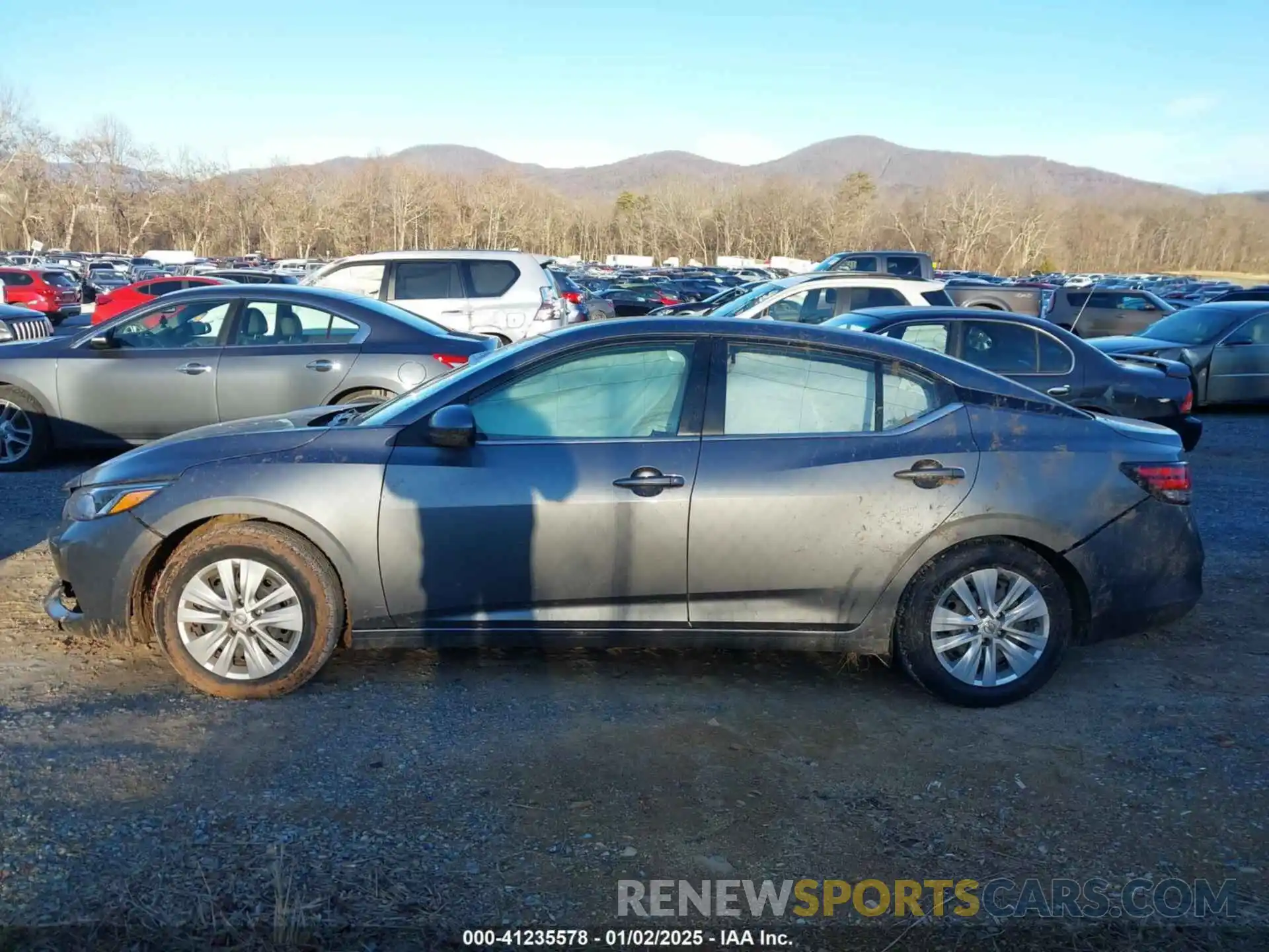 15 Photograph of a damaged car 3N1AB8BV7NY263401 NISSAN SENTRA 2022