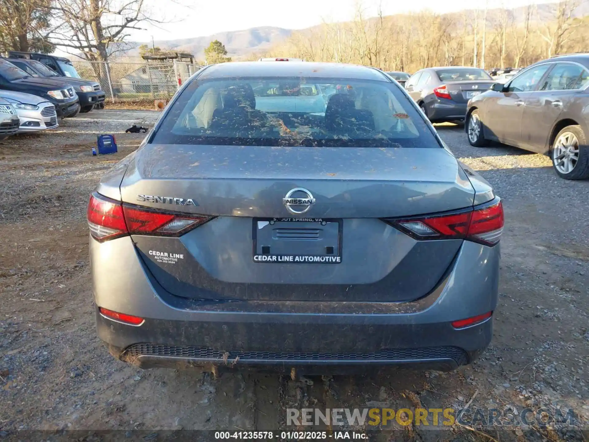 17 Photograph of a damaged car 3N1AB8BV7NY263401 NISSAN SENTRA 2022