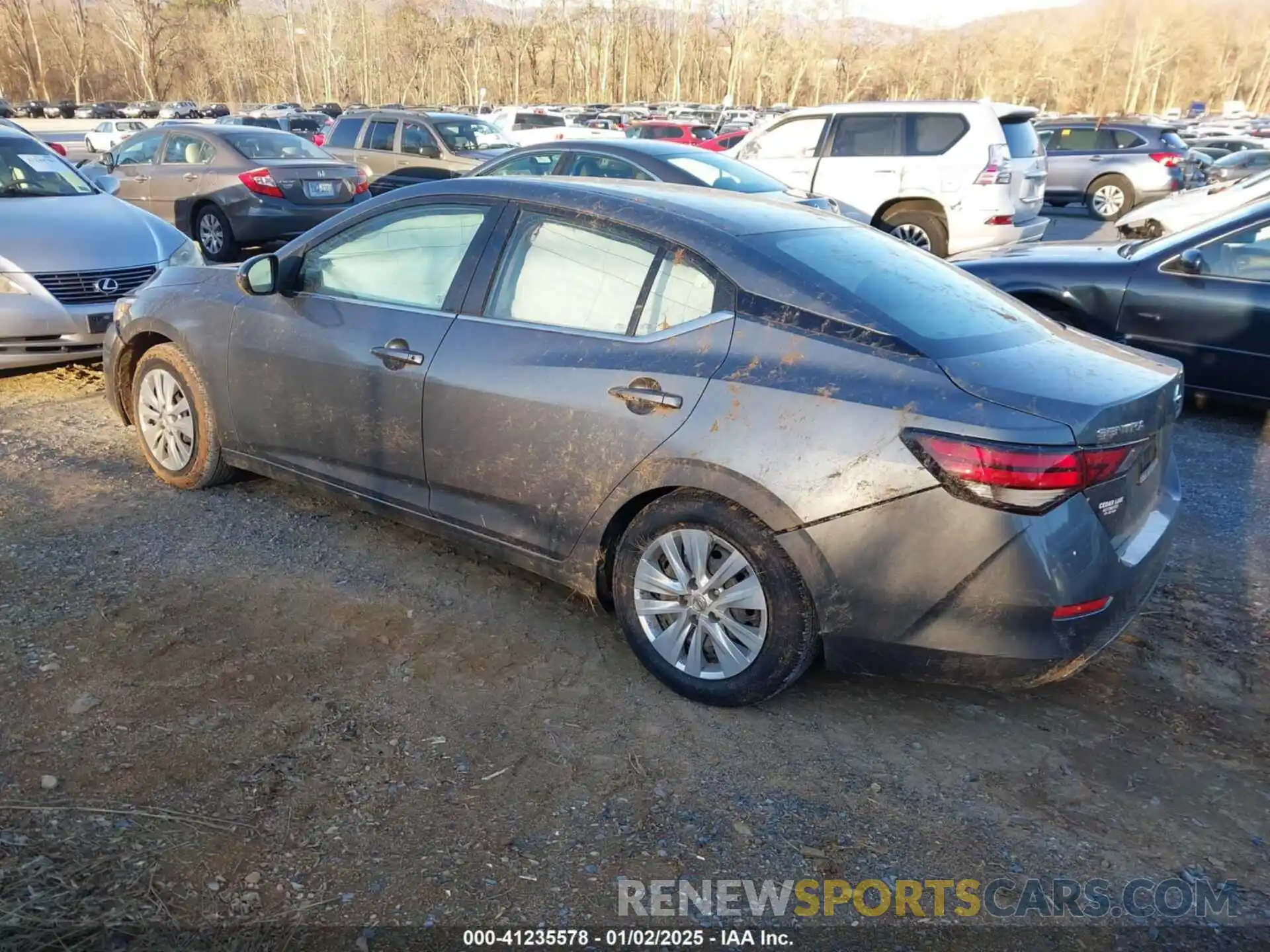 3 Photograph of a damaged car 3N1AB8BV7NY263401 NISSAN SENTRA 2022