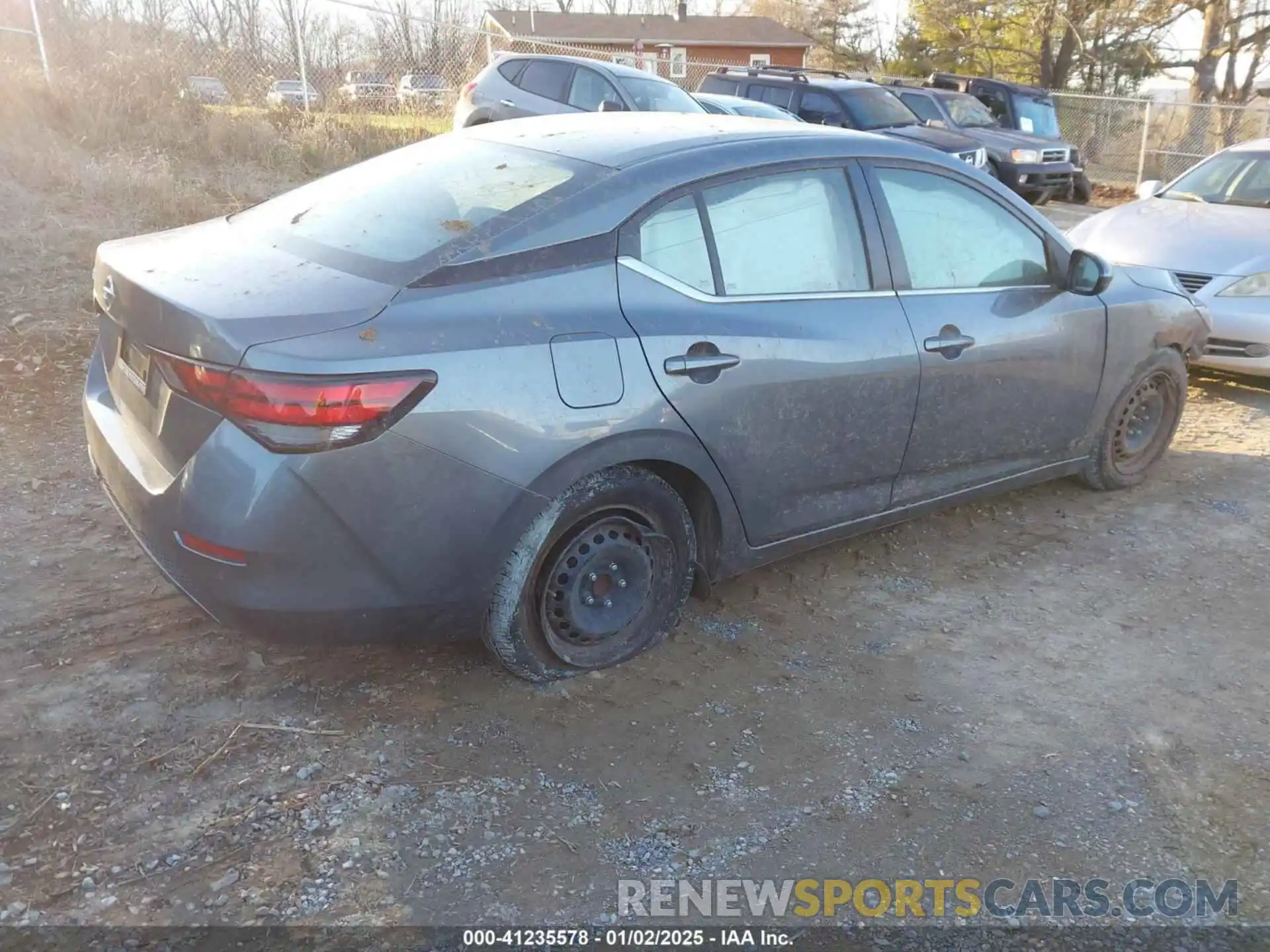 4 Photograph of a damaged car 3N1AB8BV7NY263401 NISSAN SENTRA 2022