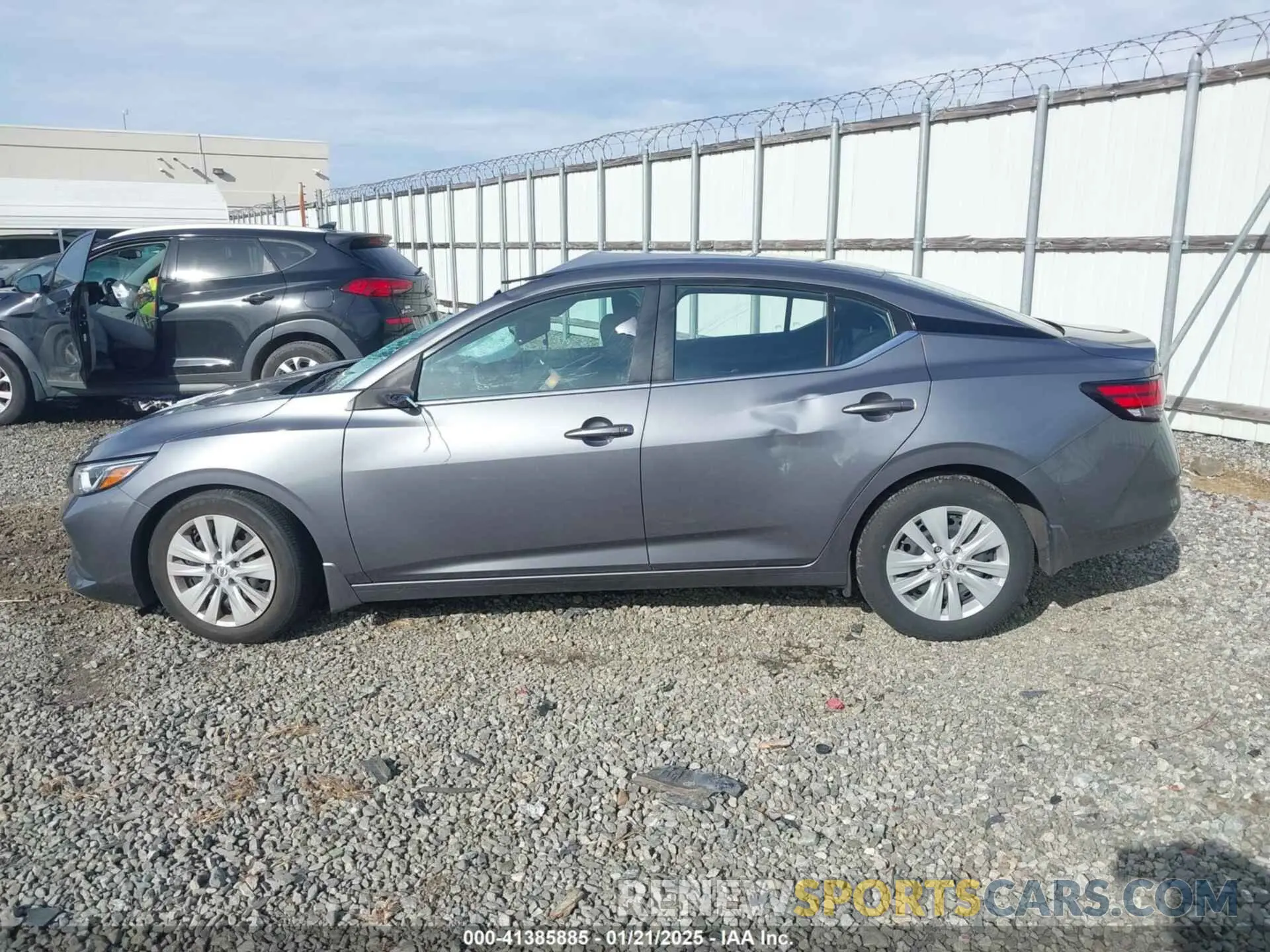 14 Photograph of a damaged car 3N1AB8BV7NY276178 NISSAN SENTRA 2022